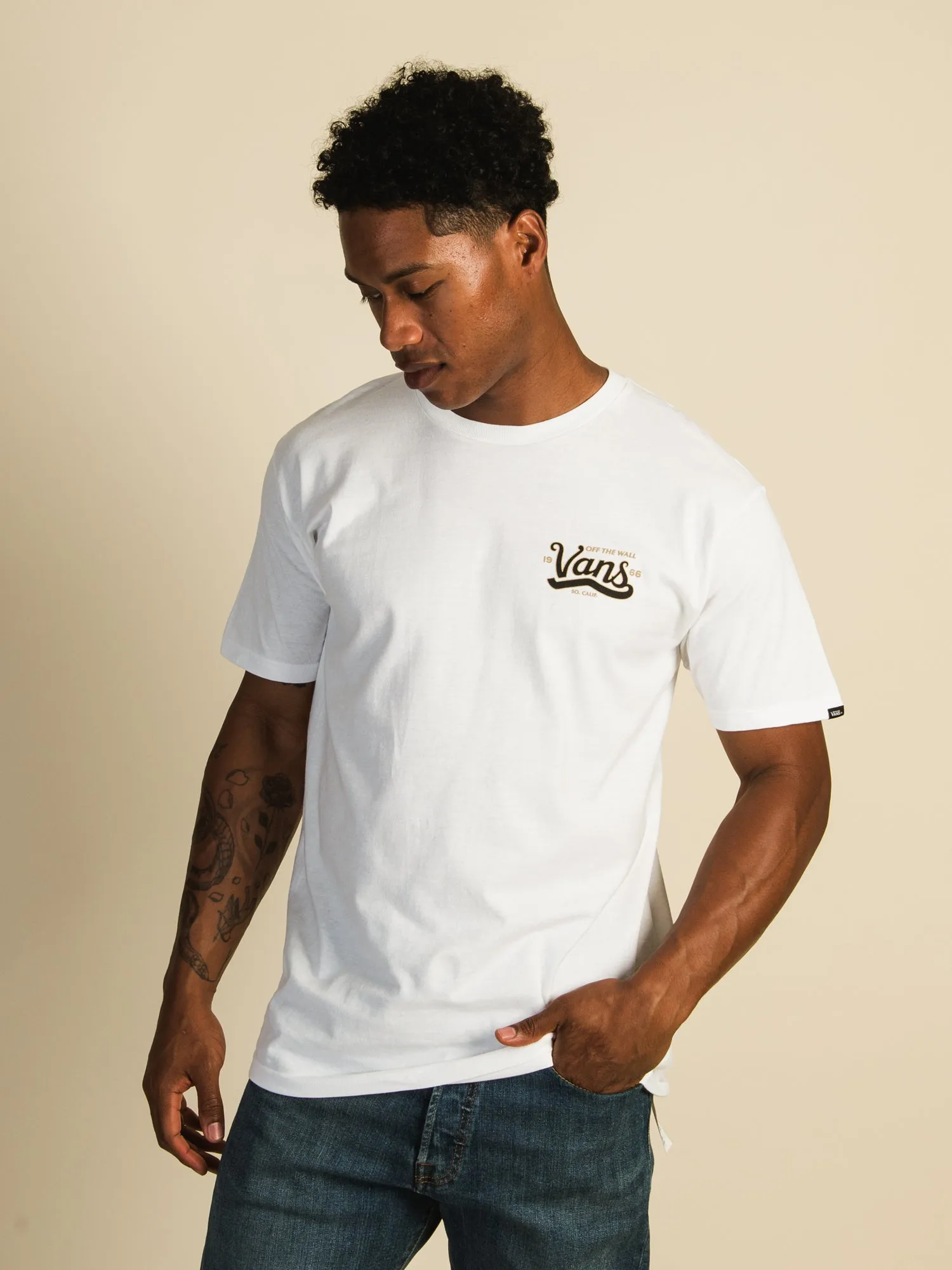 VANS HOME OF THE SIDE STRIPE T-SHIRT sold by Boathouse product image thumbnail 2