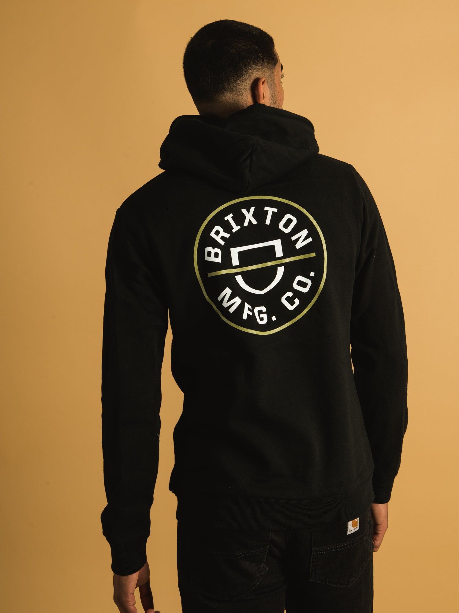 BRIXTON CREST PULLOVER HOODIE sold by Boathouse