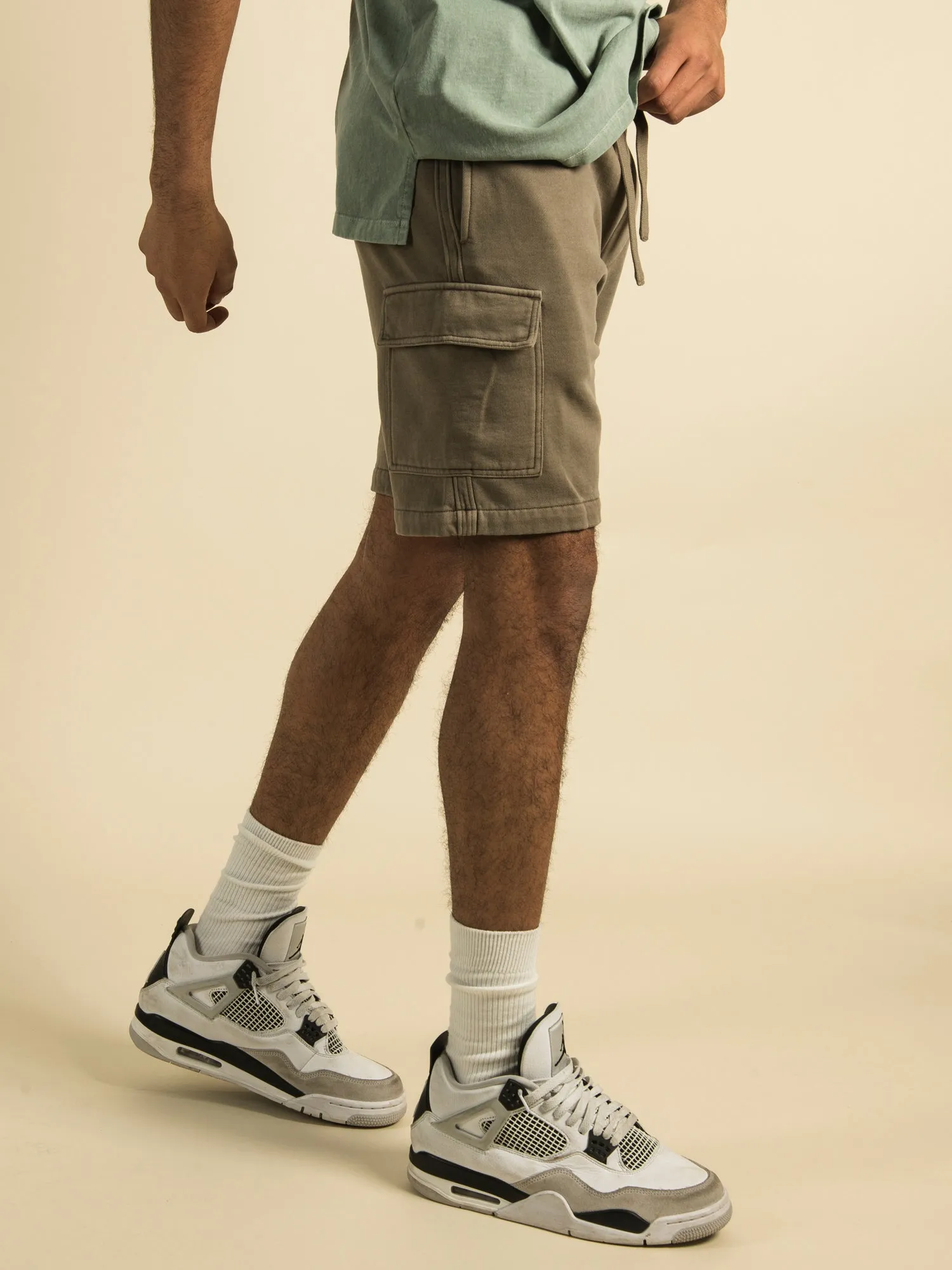 KOLBY GARMENT DYE FLEECE CARGO SHORT - CLEARANCE sold by Boathouse product image thumbnail 3