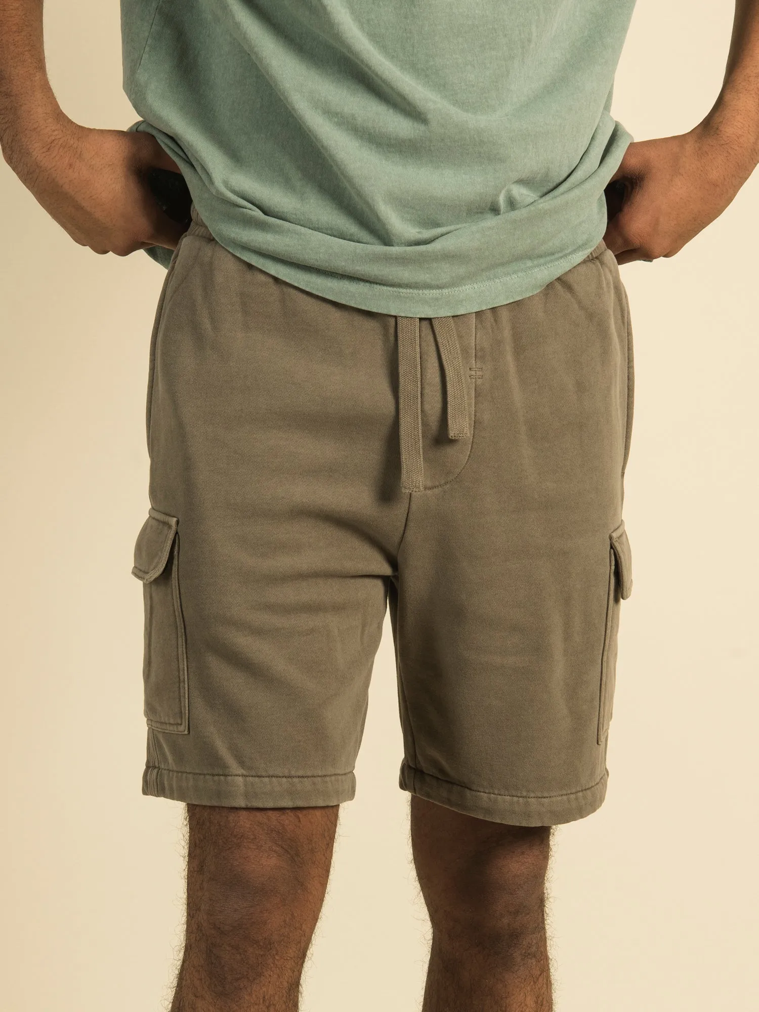 KOLBY GARMENT DYE FLEECE CARGO SHORT - CLEARANCE sold by Boathouse