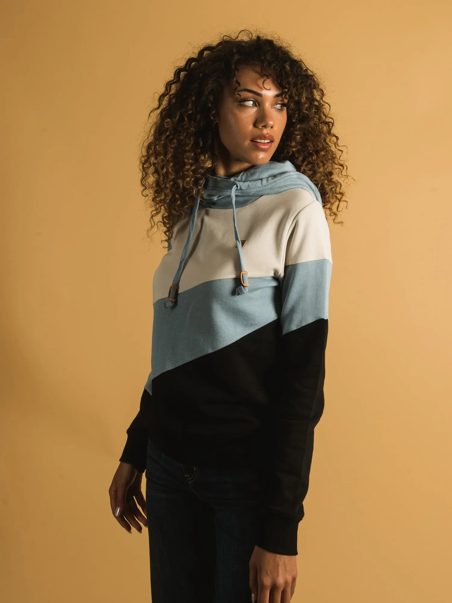 TENTREE ANGLE BLOCKED CORK HOODIE - CLEARANCE sold by Boathouse product image thumbnail 2