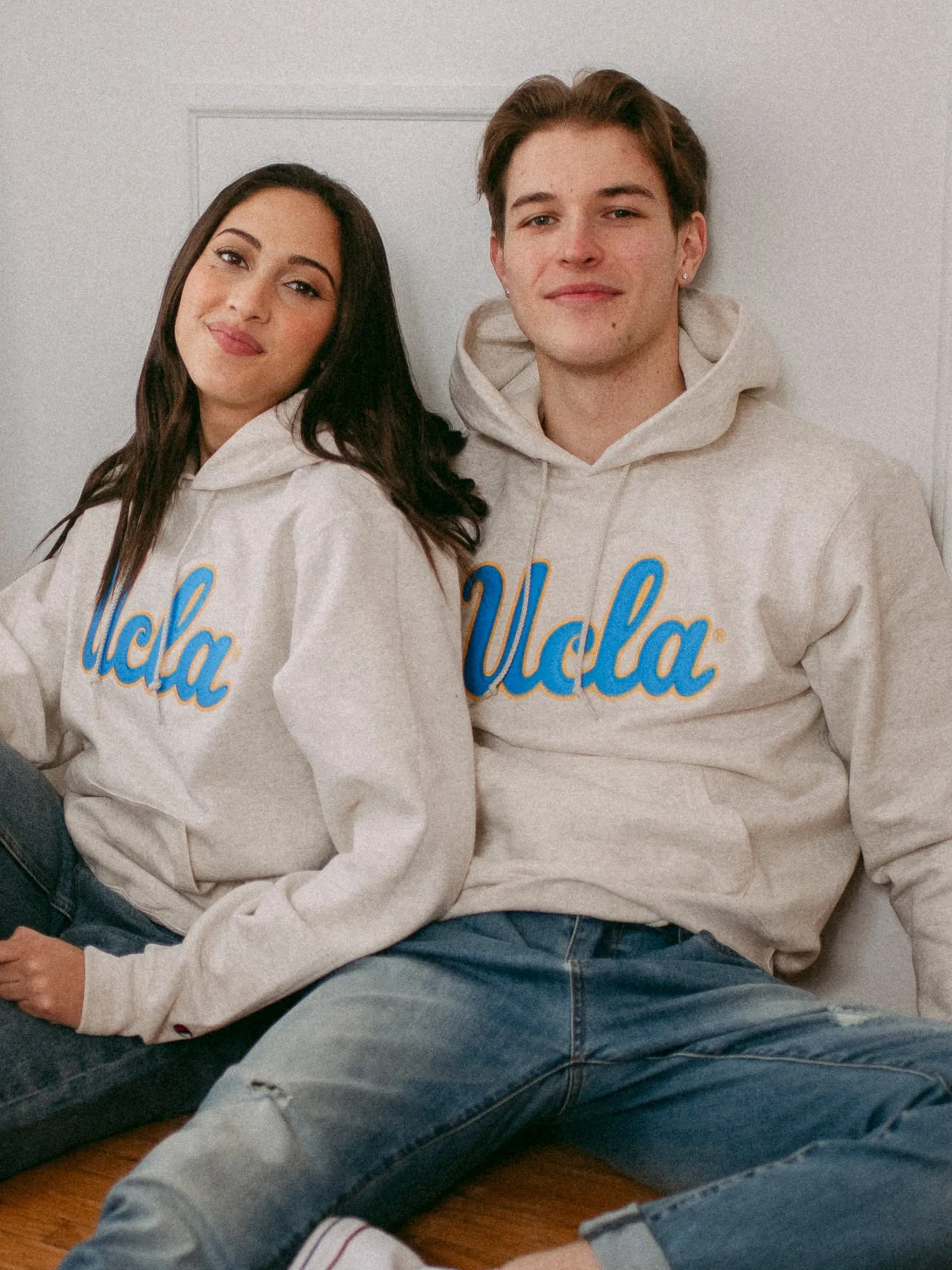 CHAMPION ECO POWERBLEND UCLA UNIVERSITY HOODIE - CLEARANCE sold by Boathouse