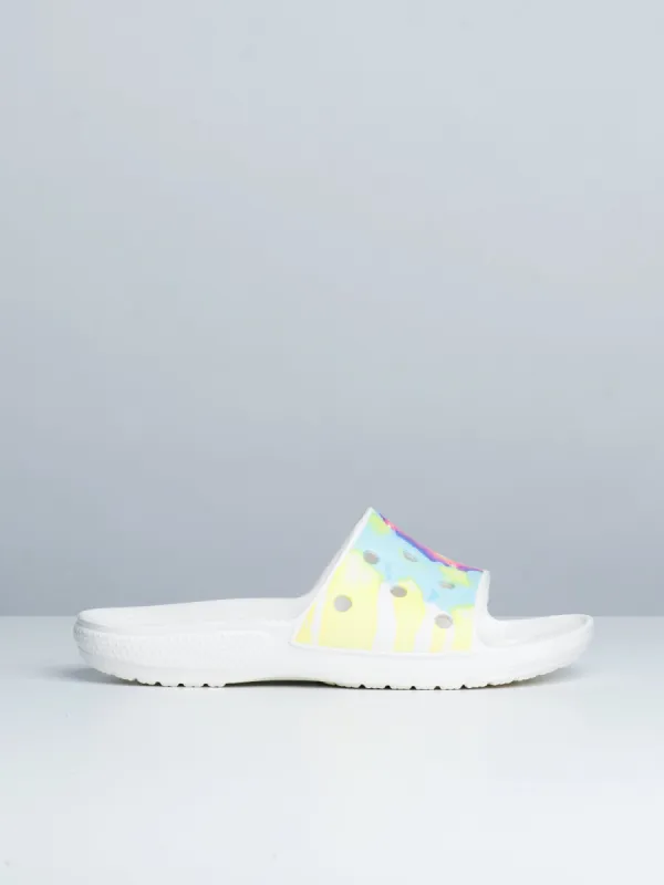 WOMENS CROCS CLASSIC TIE DYE SLIDES  - CLEARANCE sold by Boathouse