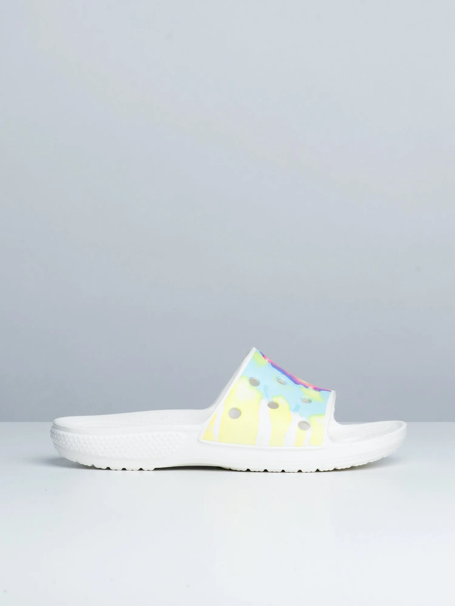 WOMENS CROCS CLASSIC TIE DYE SLIDES - CLEARANCE sold by Boathouse