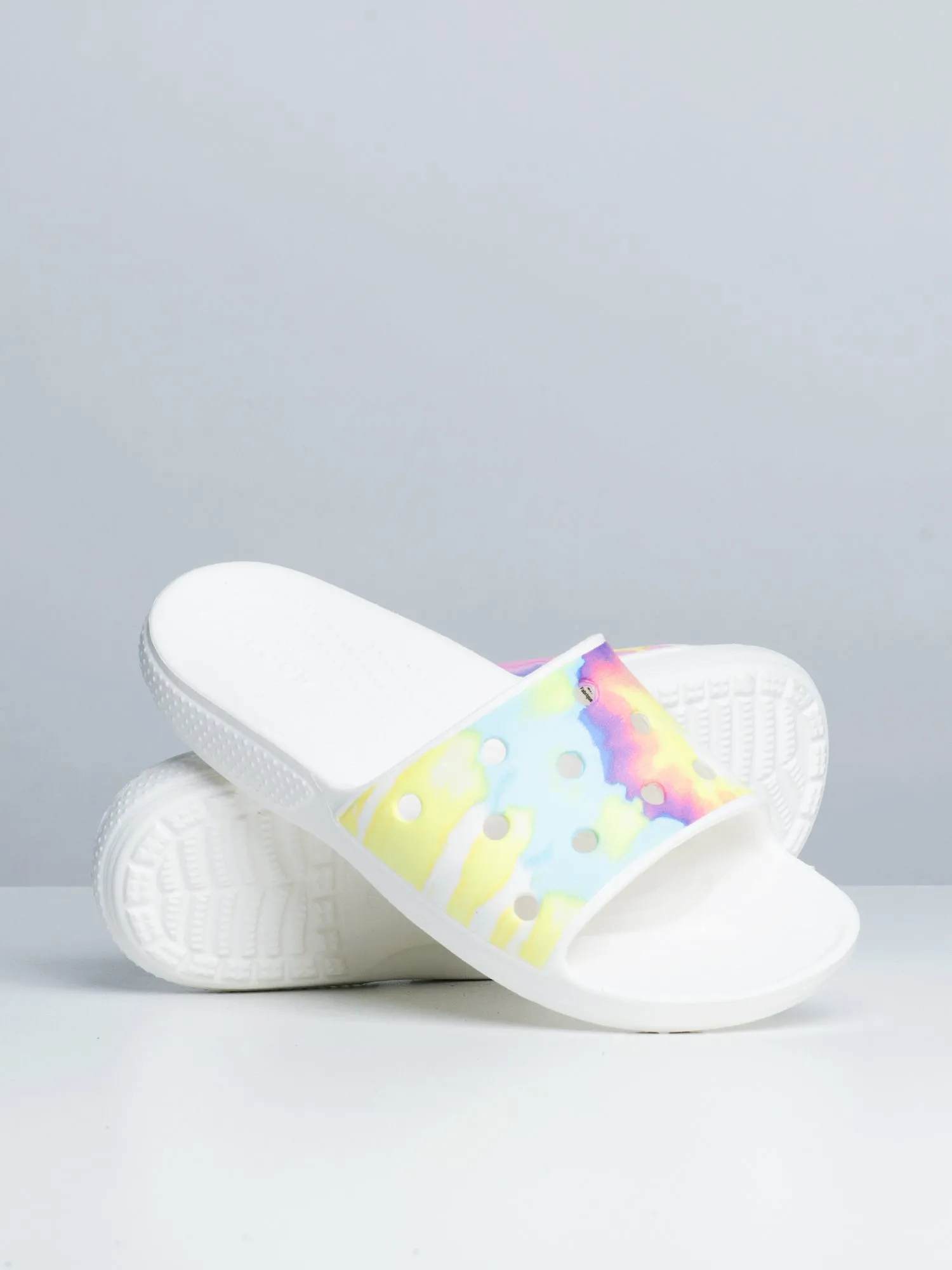 WOMENS CROCS CLASSIC TIE DYE SLIDES - CLEARANCE sold by Boathouse product image thumbnail 2