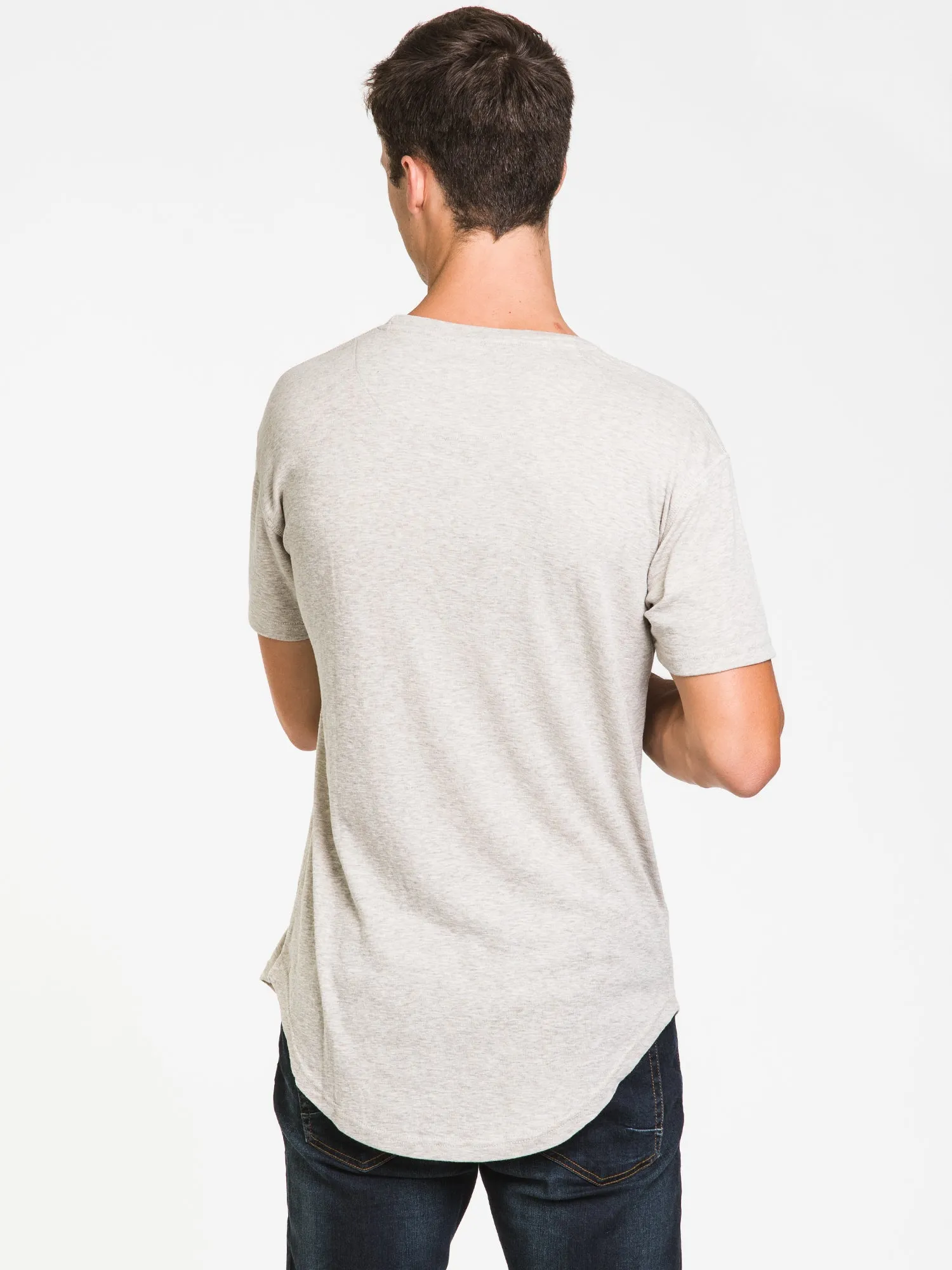 KOLBY SLUB KNIT LONG LINE TEE - CLEARANCE sold by Boathouse product image thumbnail 2