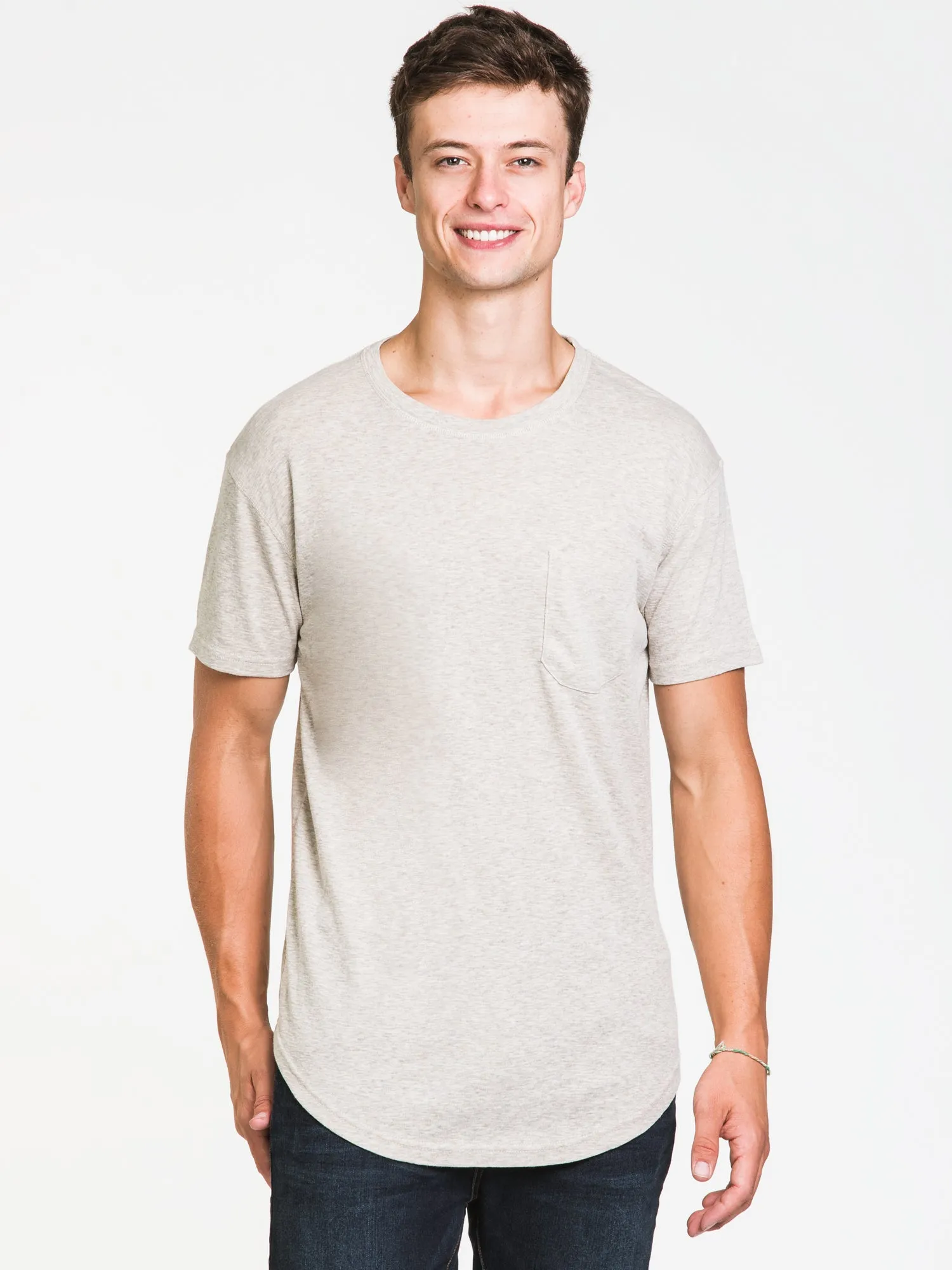 KOLBY SLUB KNIT LONG LINE TEE - CLEARANCE sold by Boathouse