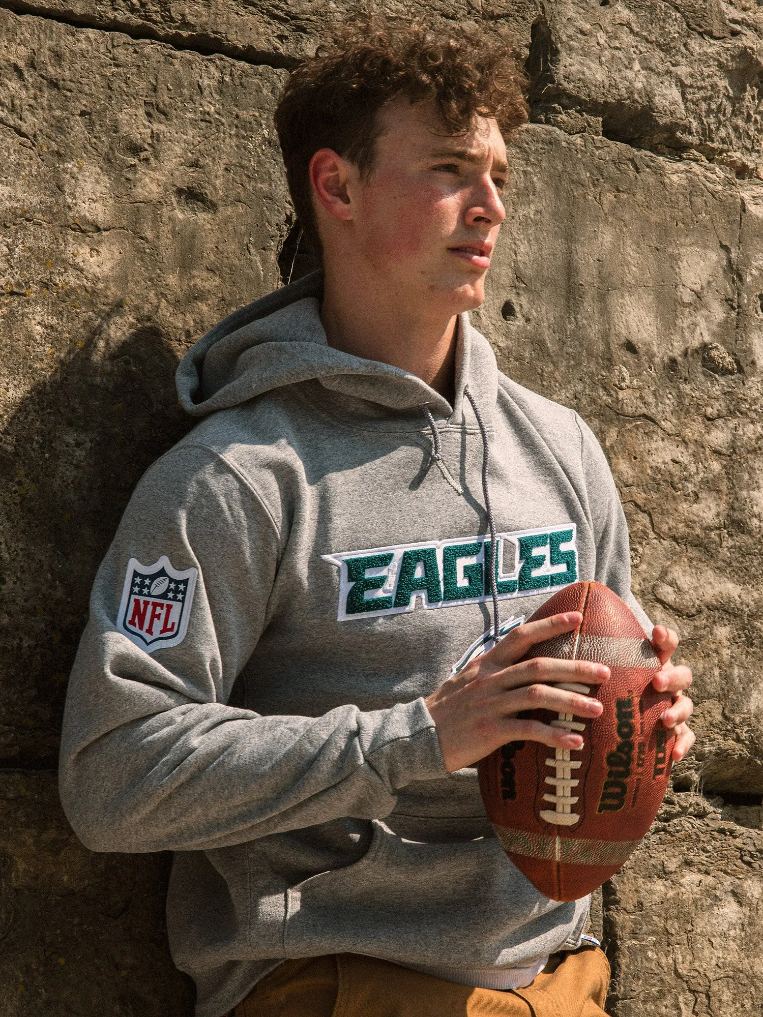 NFL PHILADELPHIA EAGLES END ZONE PULLOVER HOODIE sold by Boathouse