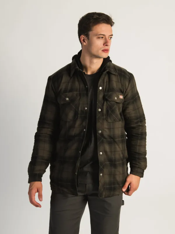 DICKIES FLANNEL SHIRT JACKET - CLEARANCE sold by Boathouse