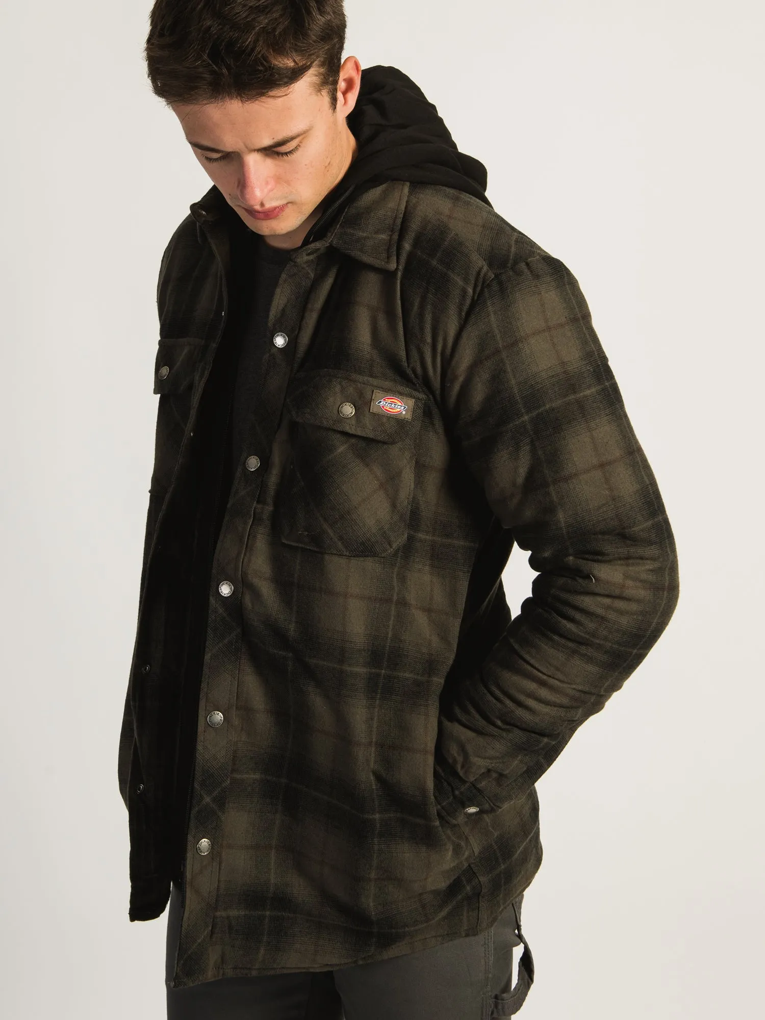 DICKIES FLANNEL SHIRT JACKET - CLEARANCE sold by Boathouse product image thumbnail 4