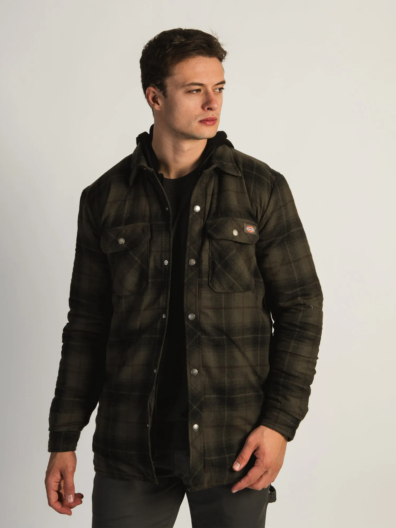 DICKIES FLANNEL SHIRT JACKET - CLEARANCE sold by Boathouse product image thumbnail 3