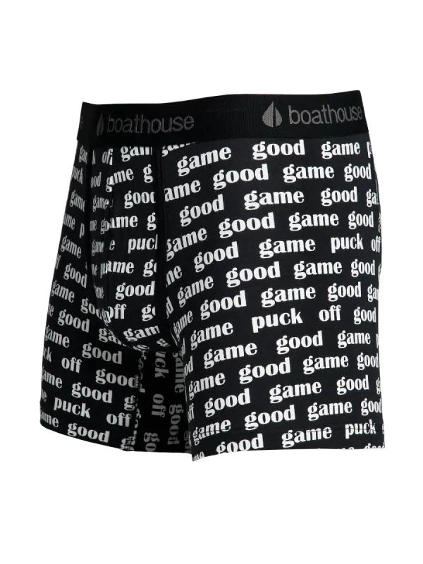 NOVELTY KNIT BRIEF - BLACK MIX - CLEARANCE sold by Boathouse