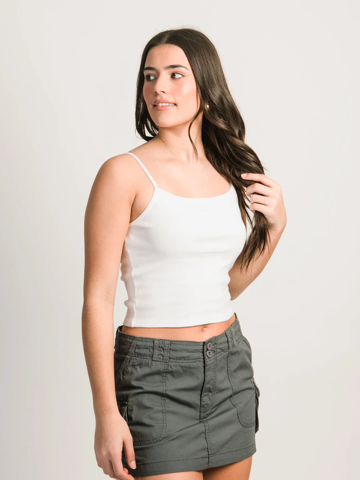 HARLOW SABRINA TANK TOP - WHITE - CLEARANCE sold by Boathouse product image thumbnail 2