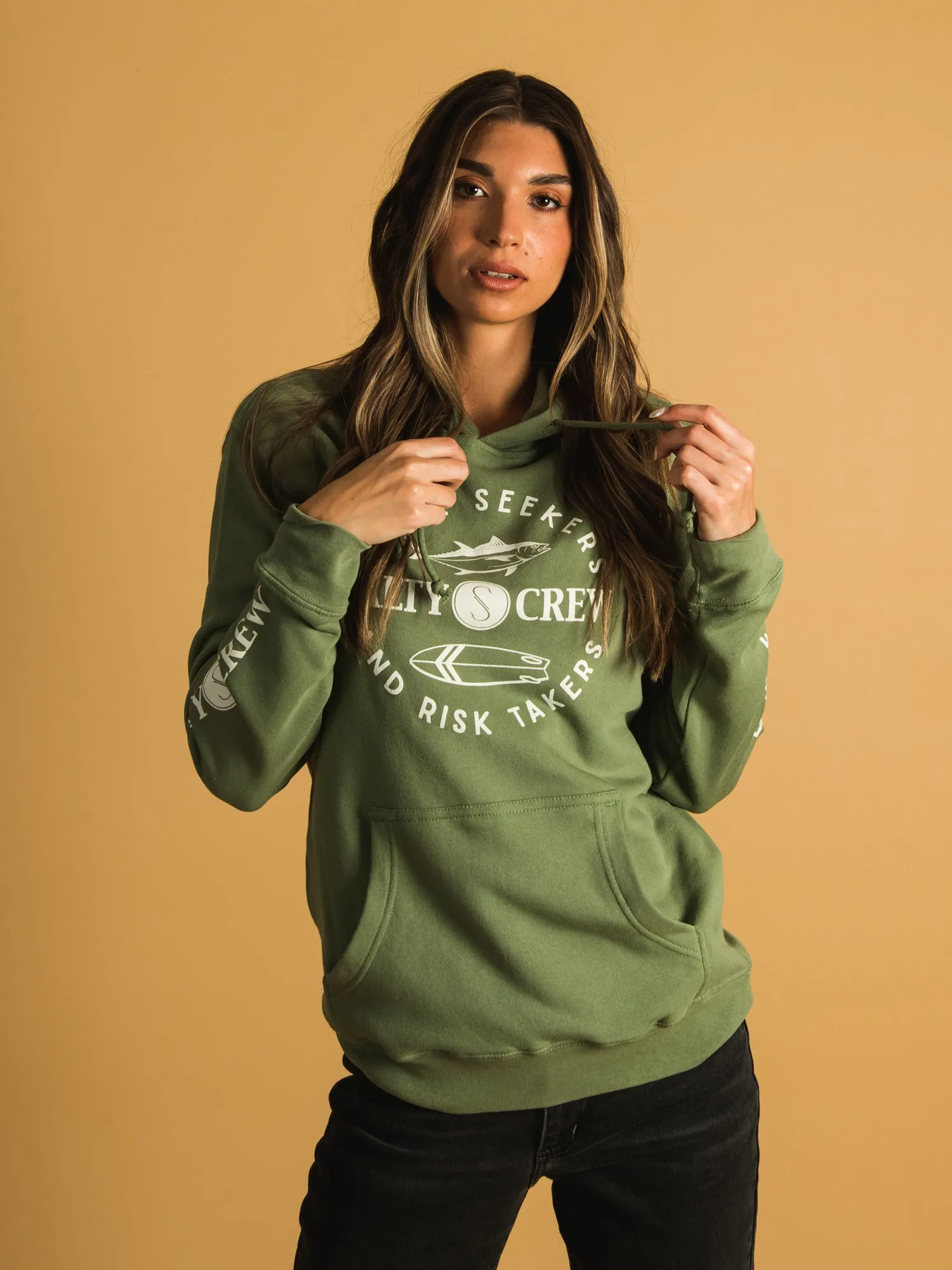 SALTY CREW FLIP FLOP BOYFRIEND HOODIE - CLEARANCE sold by Boathouse