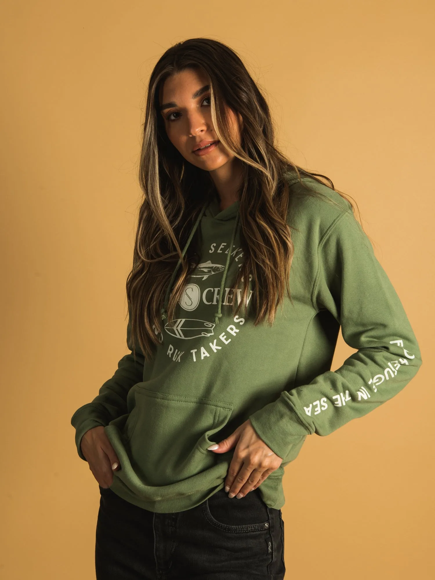 SALTY CREW FLIP FLOP BOYFRIEND HOODIE - CLEARANCE sold by Boathouse product image thumbnail 2