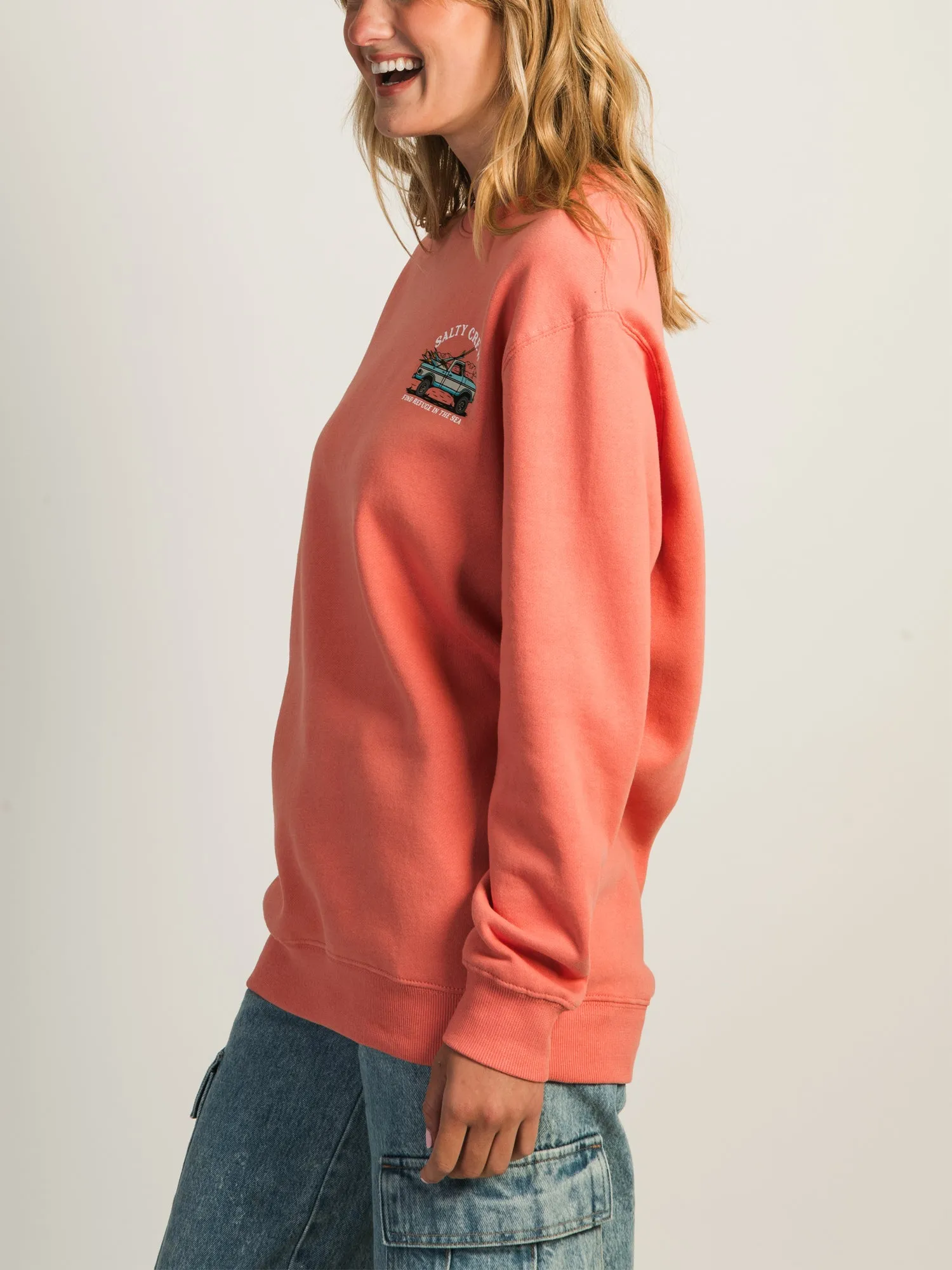 SALTY CREW BAJA DAYS CREWNECK sold by Boathouse product image thumbnail 2