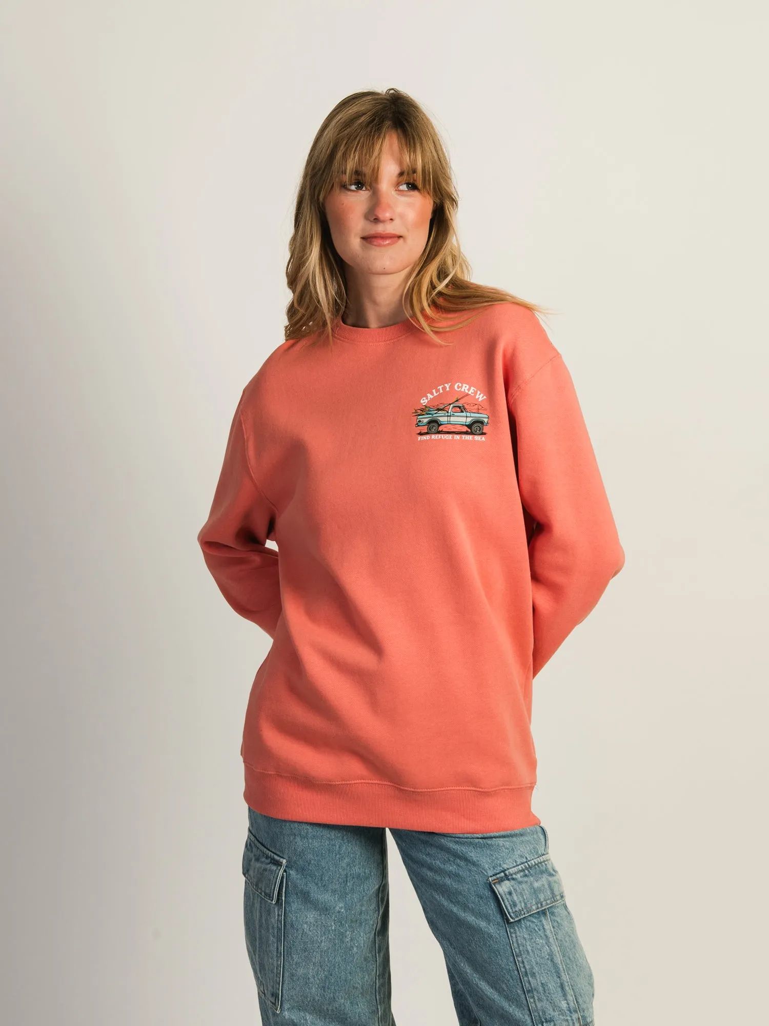 SALTY CREW BAJA DAYS CREWNECK sold by Boathouse