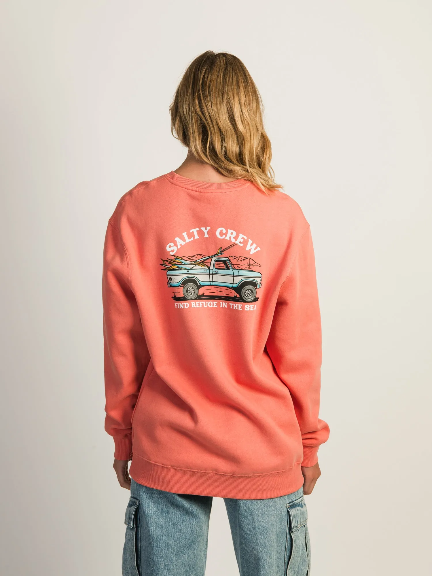 SALTY CREW BAJA DAYS CREWNECK sold by Boathouse product image thumbnail 3