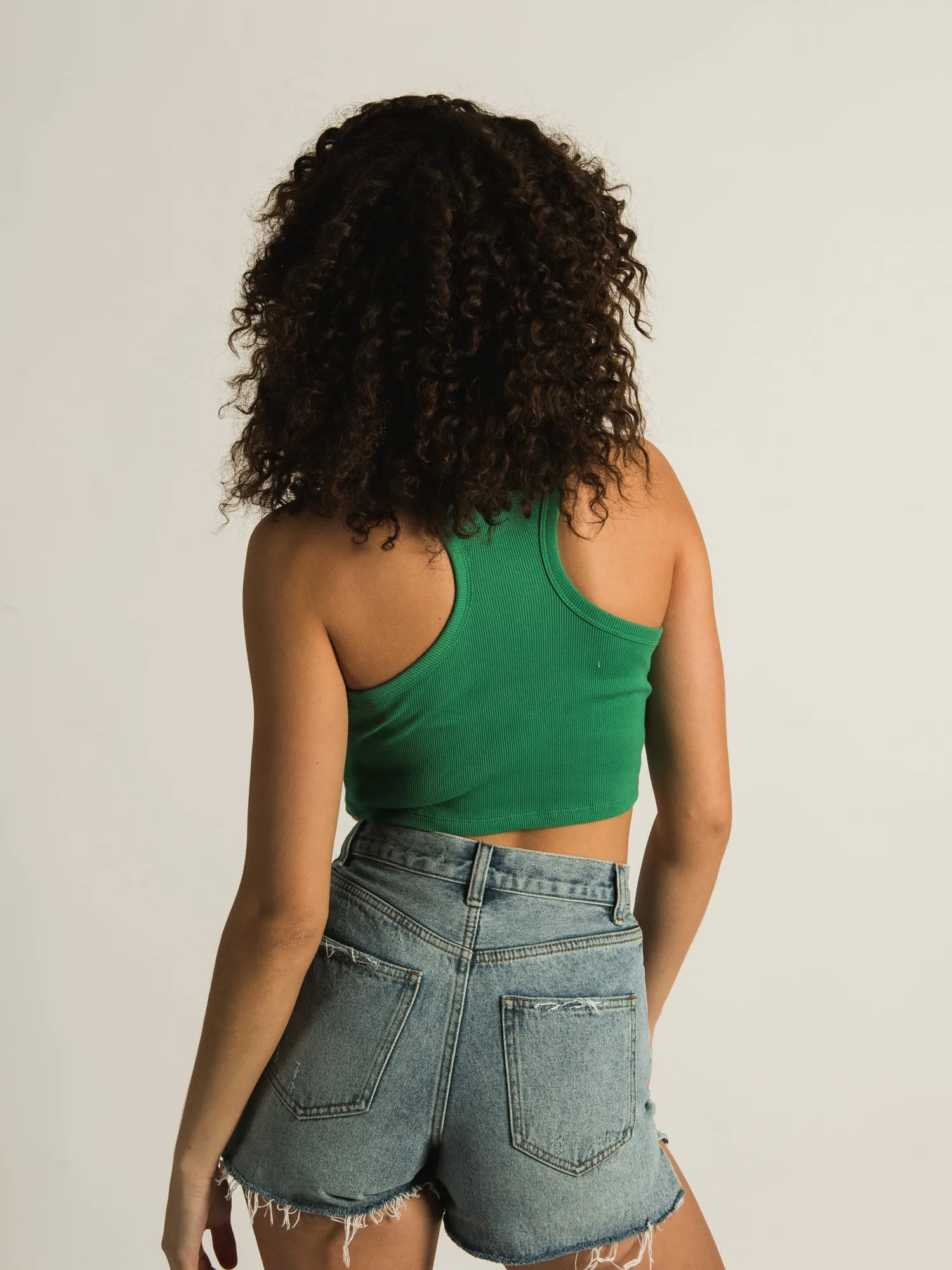 HARLOW SLIM NECK SOLID TANK TOP - CLEARANCE sold by Boathouse product image thumbnail 4