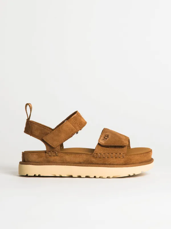 WOMENS UGG GOLDENSTAR SANDAL - CHESTNUT sold by Boathouse