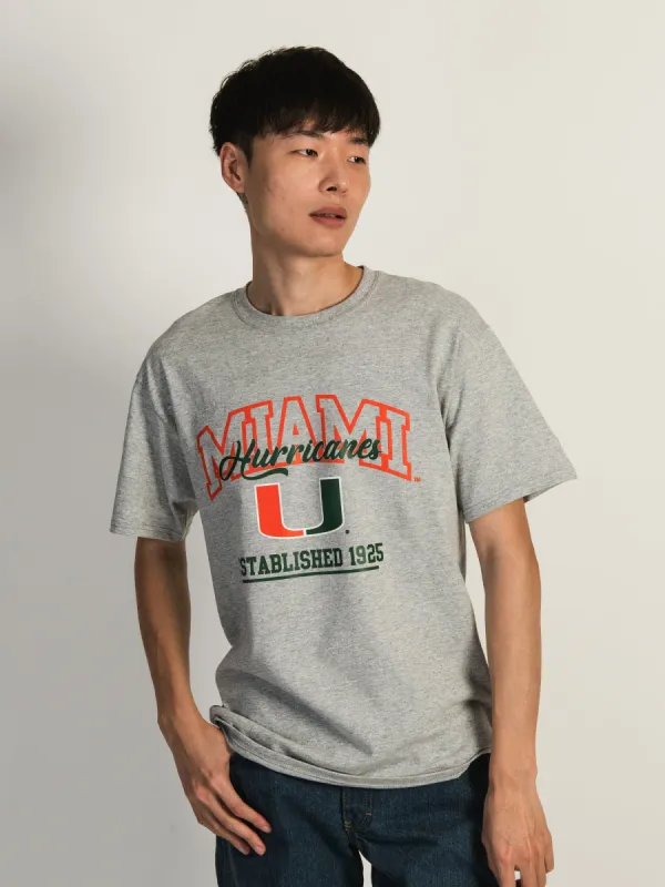 NCAA MIAMI U T-SHIRT sold by Boathouse
