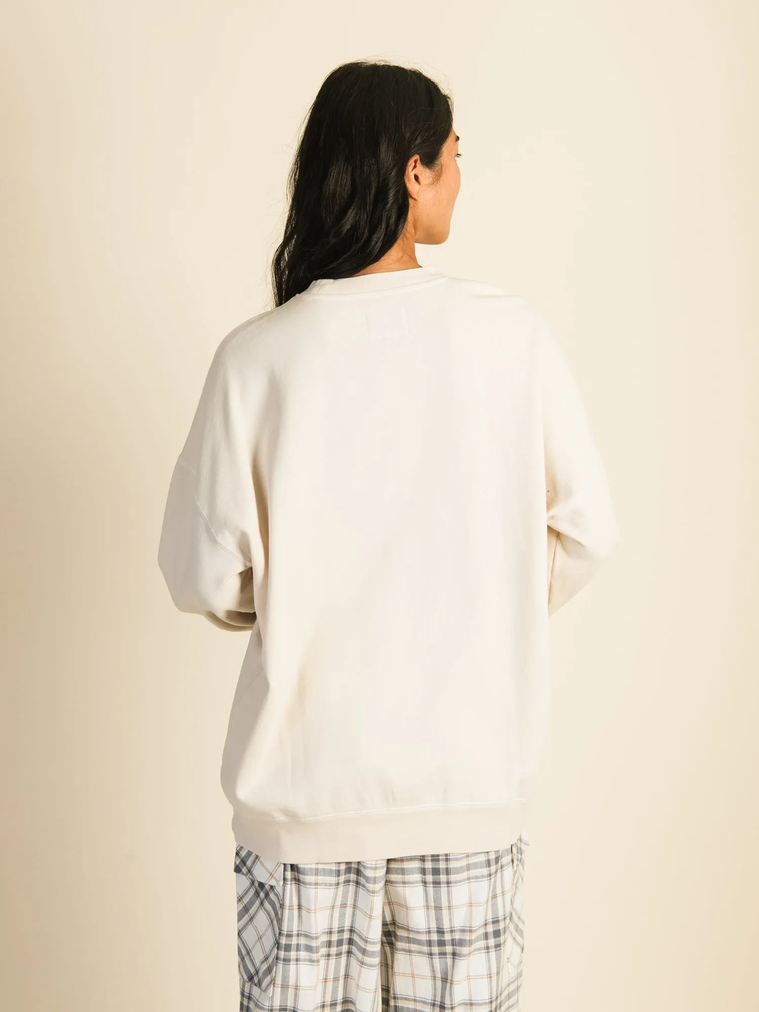 HARLOW MICHELLE VARSITY CREW SWEATSHIRT - CREAM - CLEARANCE sold by Boathouse product image thumbnail 3