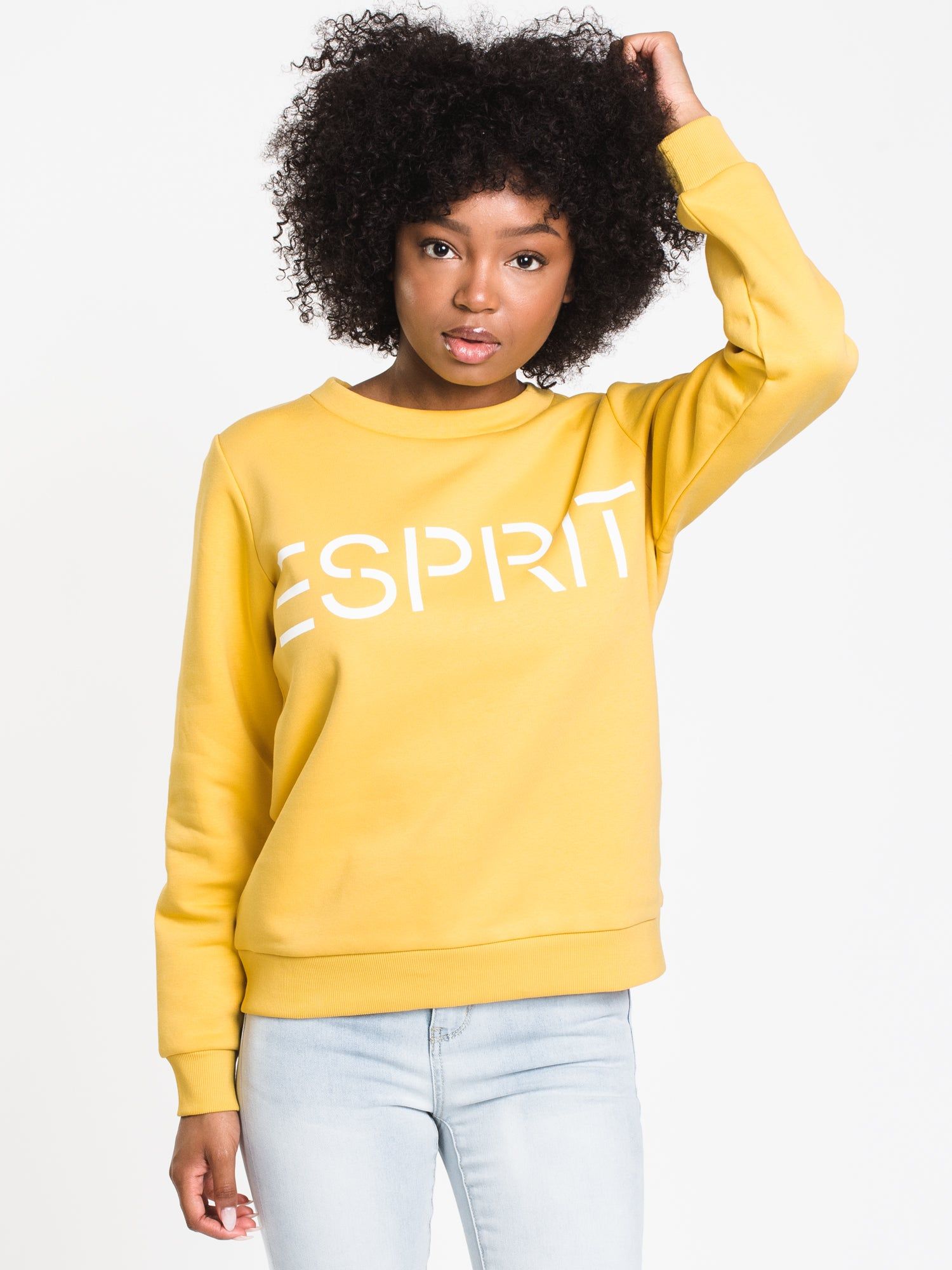 WOMENS VINTAGE CREW - YELLOW - CLEARANCE sold by Boathouse