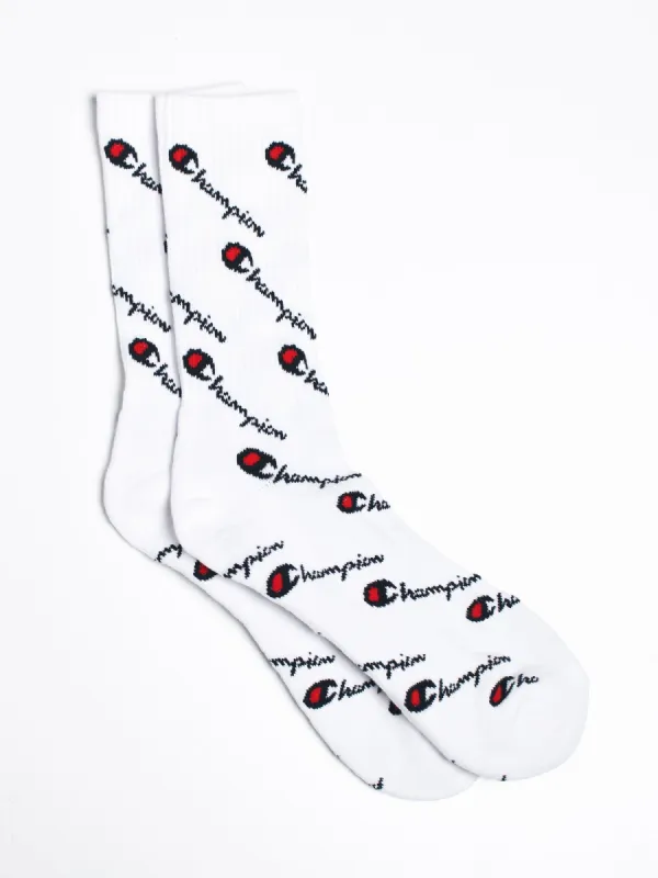ALL OVER PRINT CREW SOCK  - CLEARANCE sold by Boathouse