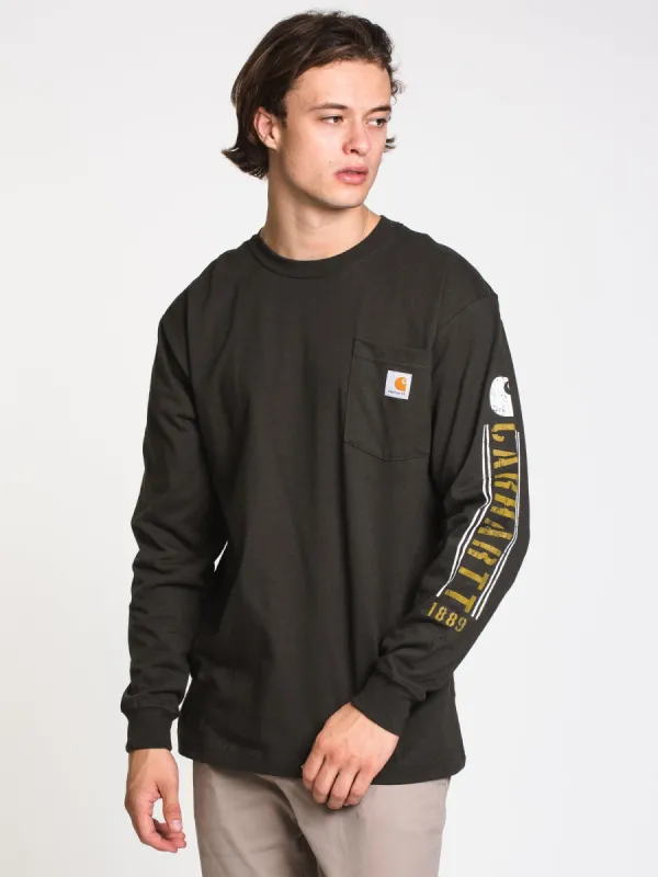 MENS ORIG FIT HW LONG SLEEVE GRAPHIC T - CLEARANCE made by Boathouse