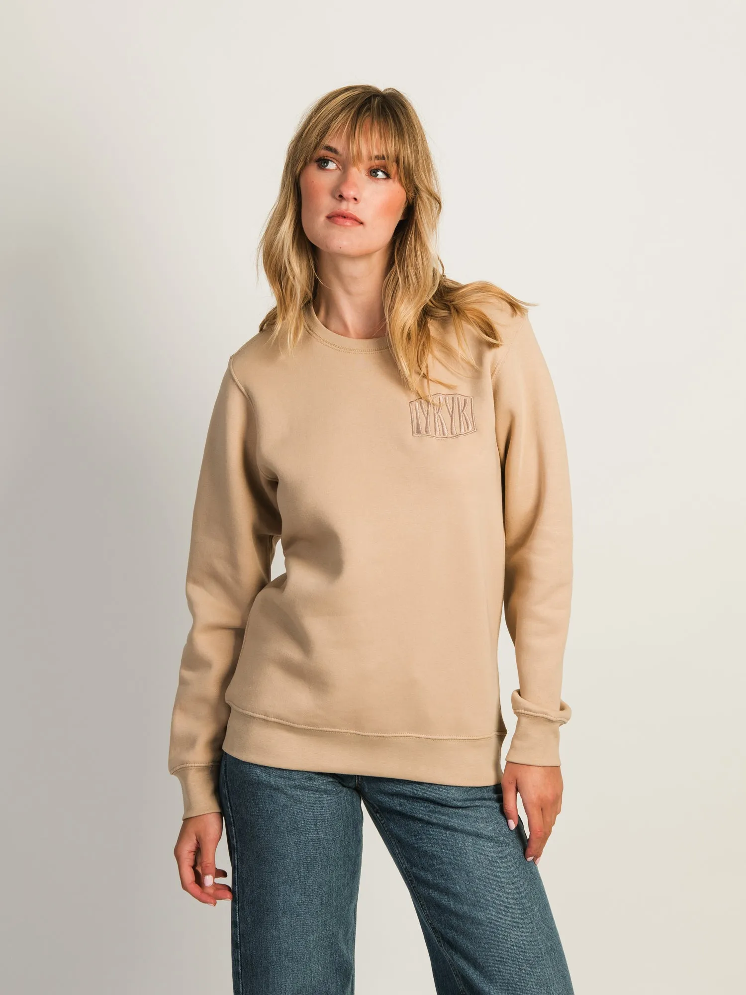 VERBAGE IYKYK FLEECE CREWNECK sold by Boathouse