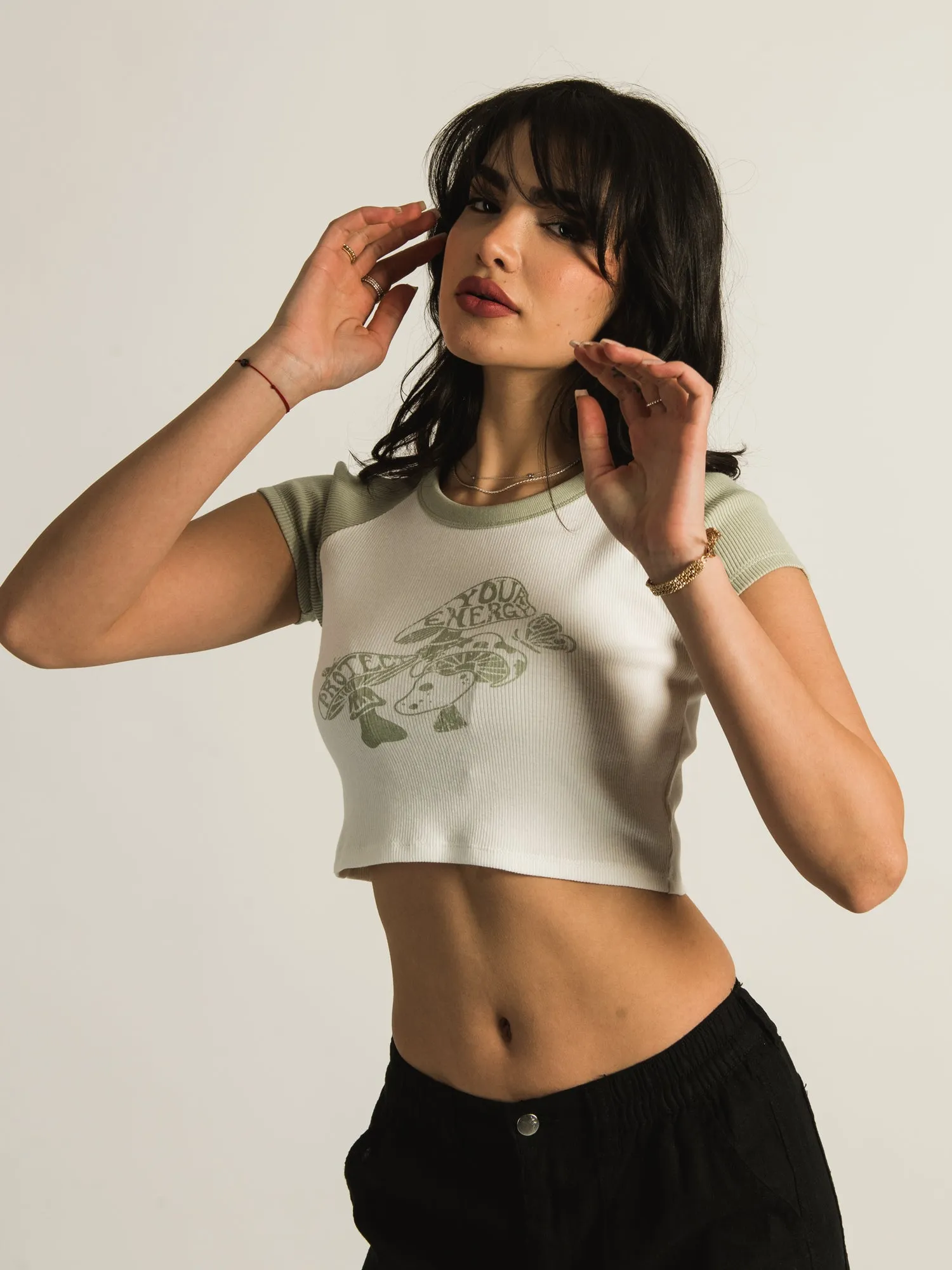 HARLOW COLOURBLOCK PRINT RAGLAN TEE - CLEARANCE sold by Boathouse product image thumbnail 4