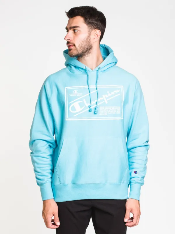 MENS RW SCREENED PULLOVER HOOD - BLUE - CLEARANCE sold by Boathouse