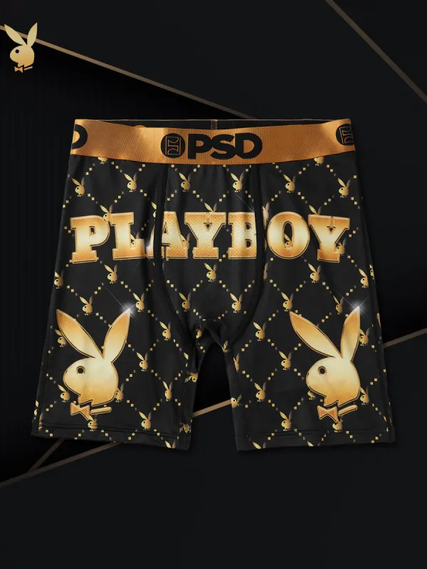 PSD UNDERWEAR PLAYBOY MONOGRAM LUX BOXER sold by Boathouse