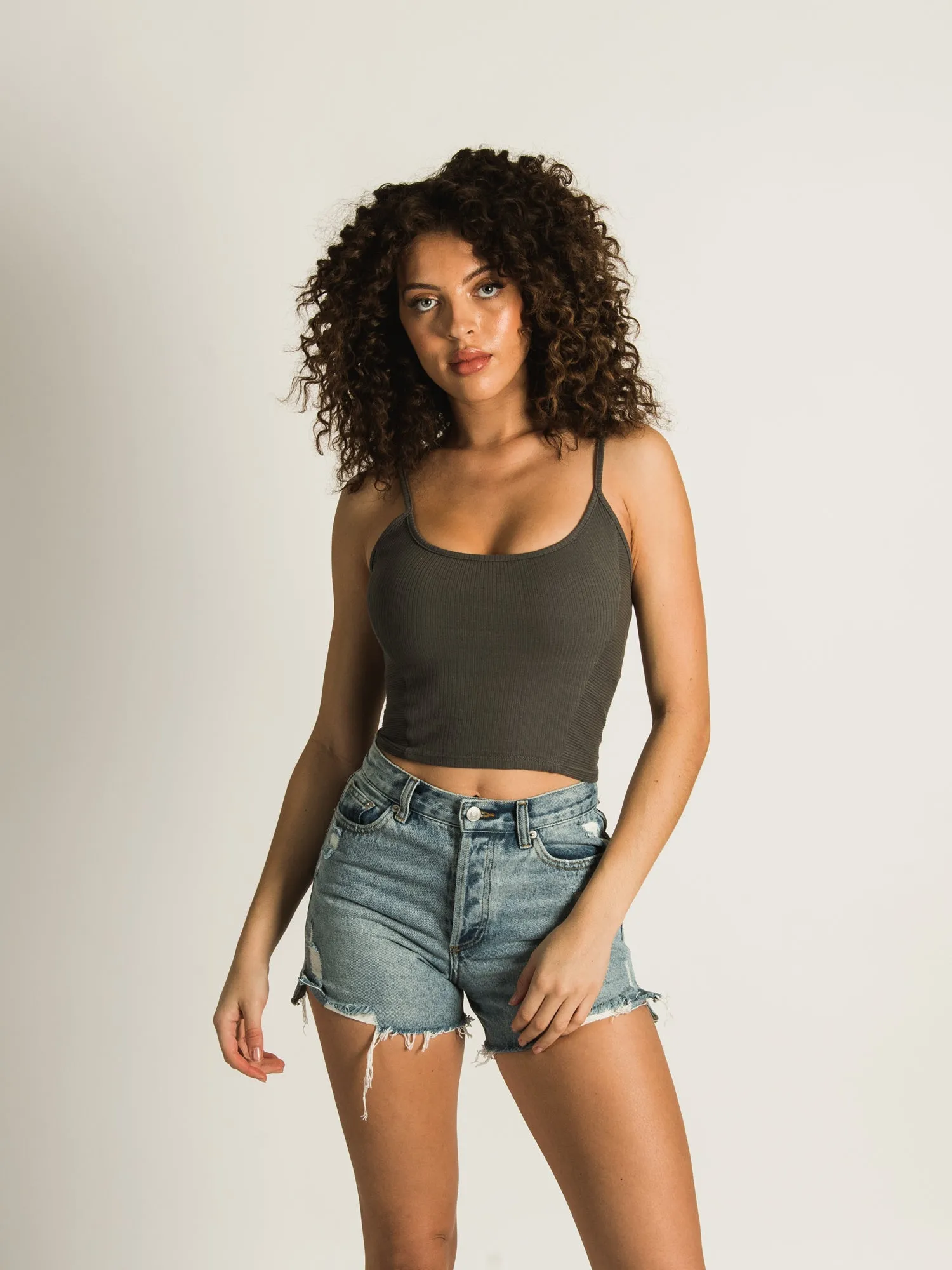HARLOW SCOOP NECK SOLID CAMI - CLEARANCE sold by Boathouse product image thumbnail 2