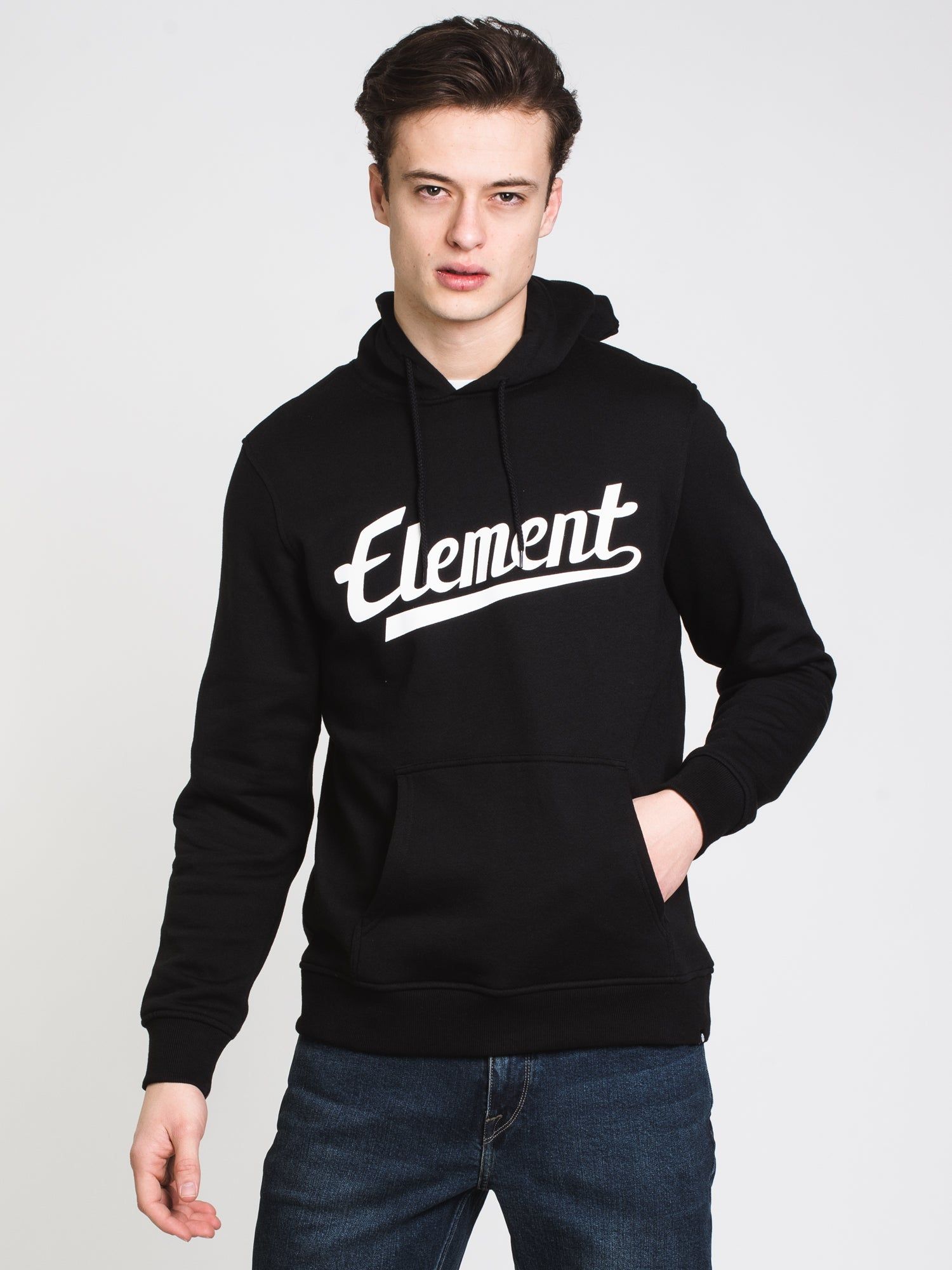 MENS LEAGUE PULLOVER HOODIE - BLACK - CLEARANCE sold by Boathouse