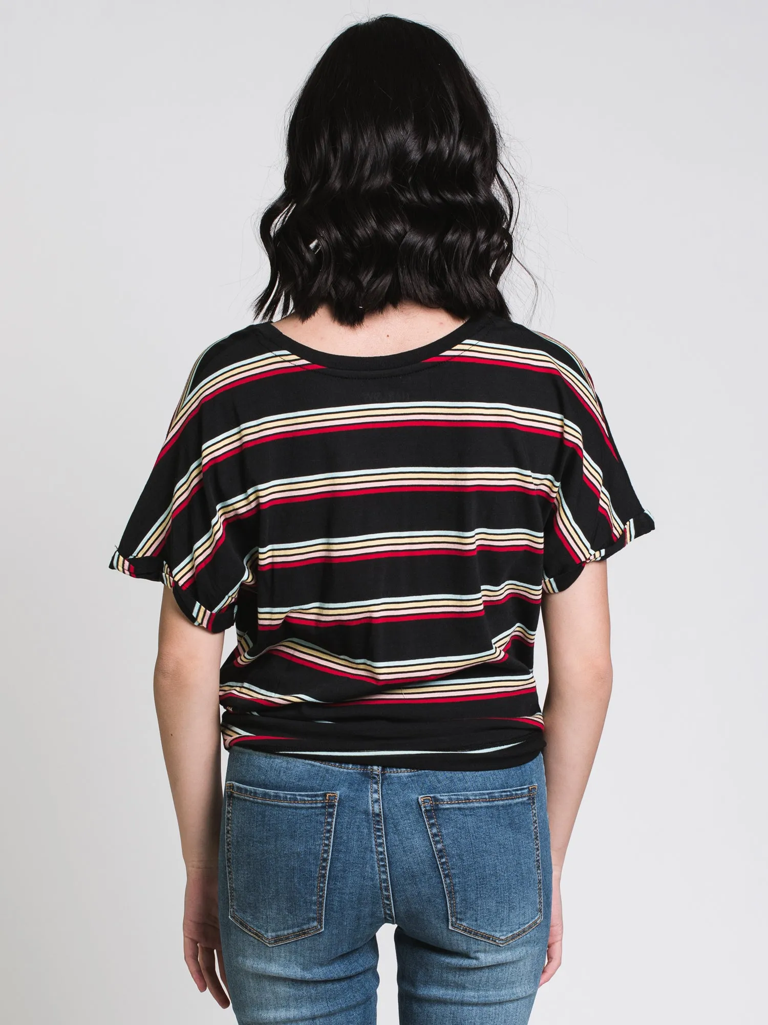 HARLOW LAYLA KNOTTED STRIPE TEE - CLEARANCE sold by Boathouse product image thumbnail 2