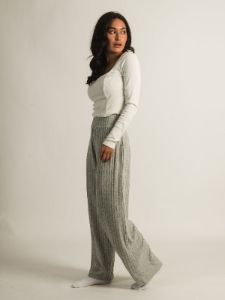 HARLOW RIBBED WIDE LEG PANTS - CLEARANCE sold by Boathouse