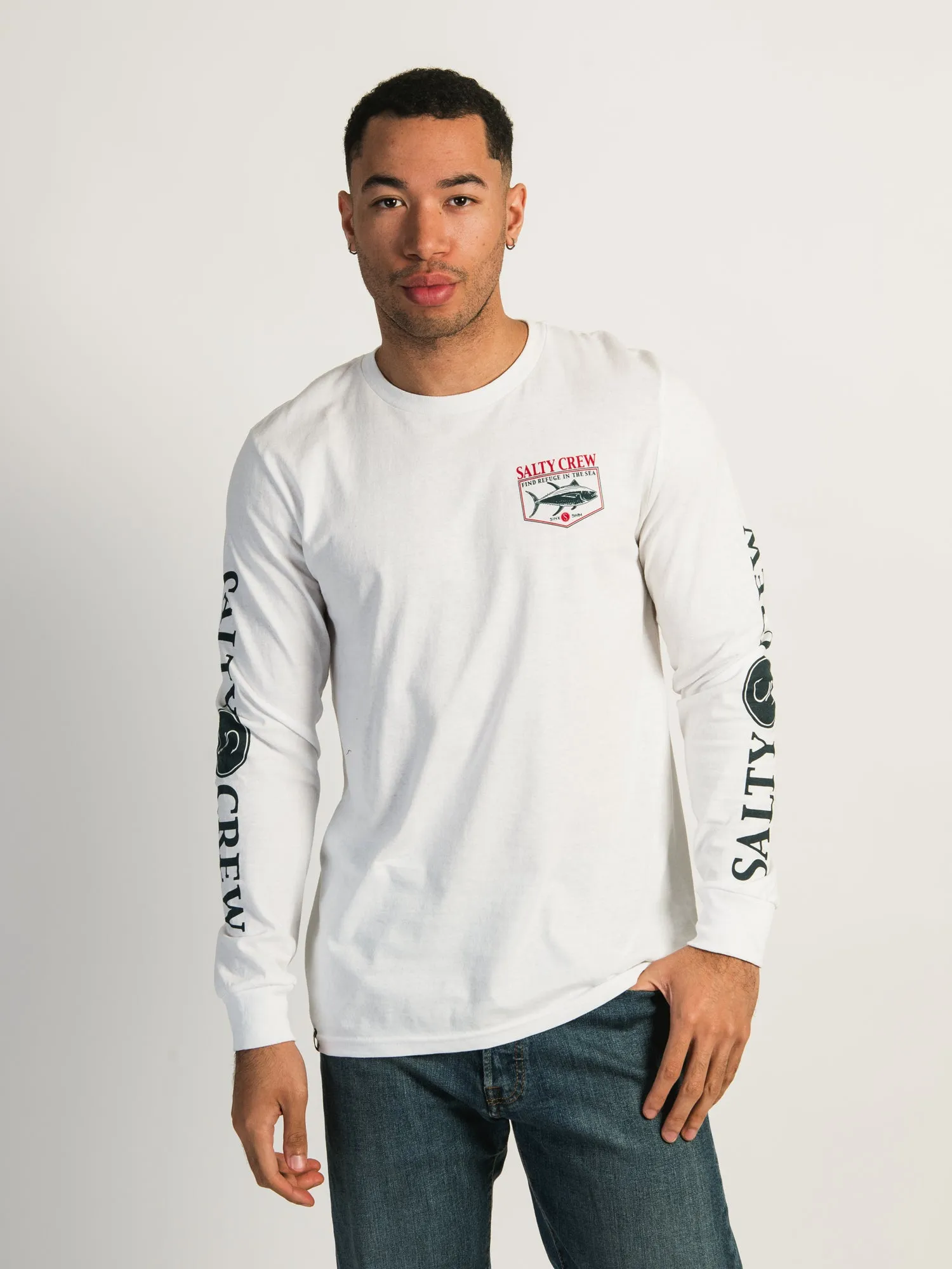 SALTY CREW ANGLER CLASSIC LONG SLEEVE TEE sold by Boathouse product image thumbnail 2