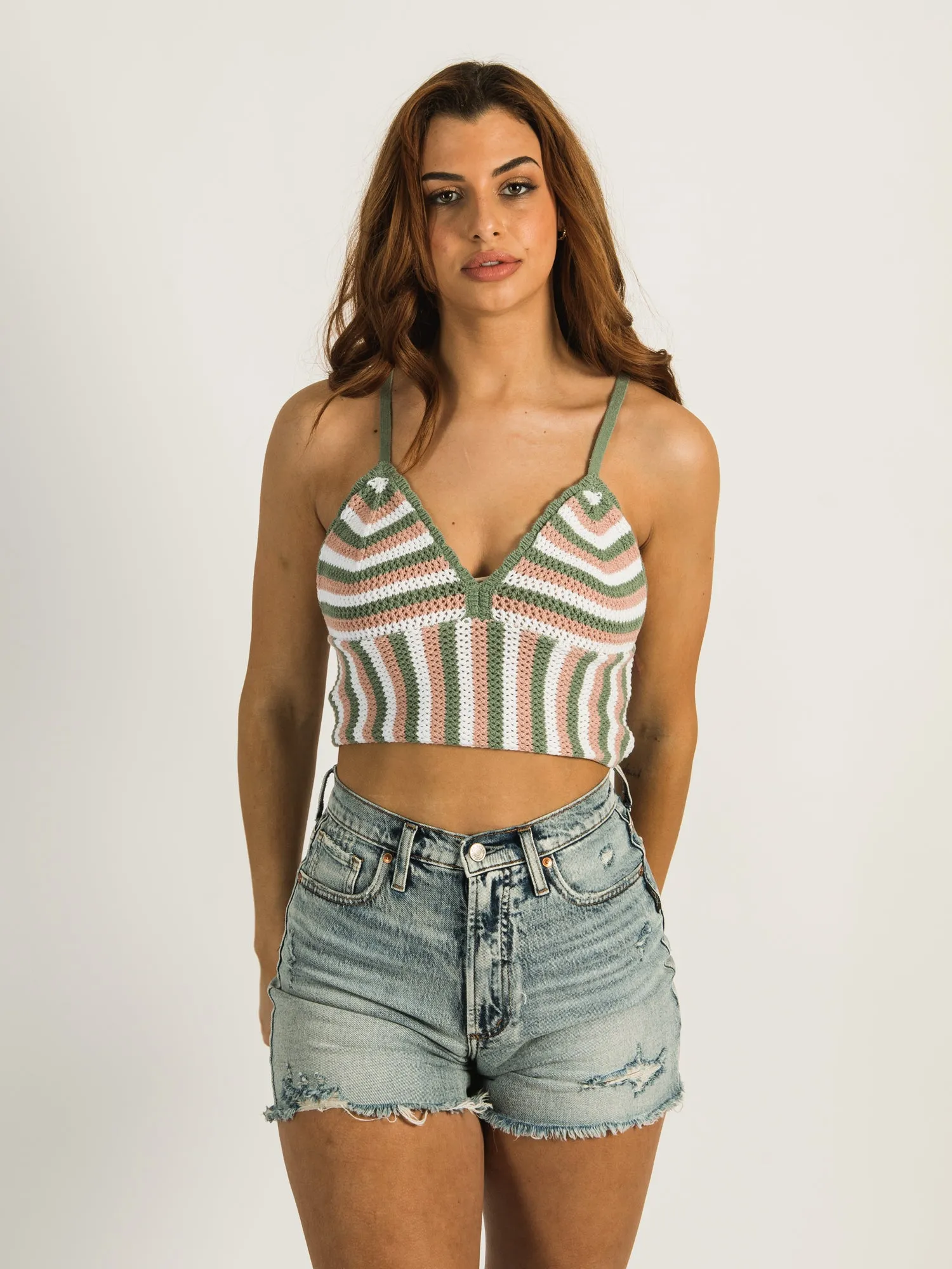 HARLOW ALEXIS CROCHET TANK TOP - CLEARANCE sold by Boathouse product image thumbnail 2