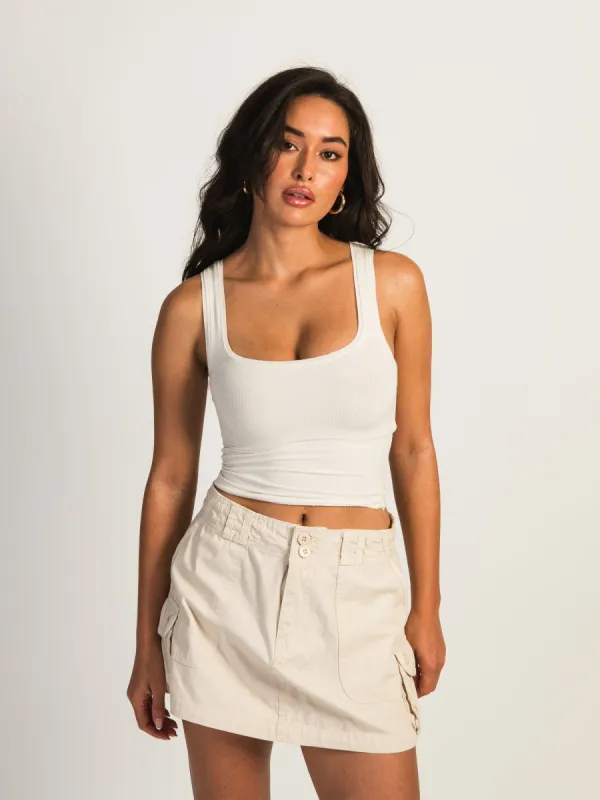 HARLOW LUCIE TANK - CREAM sold by Boathouse