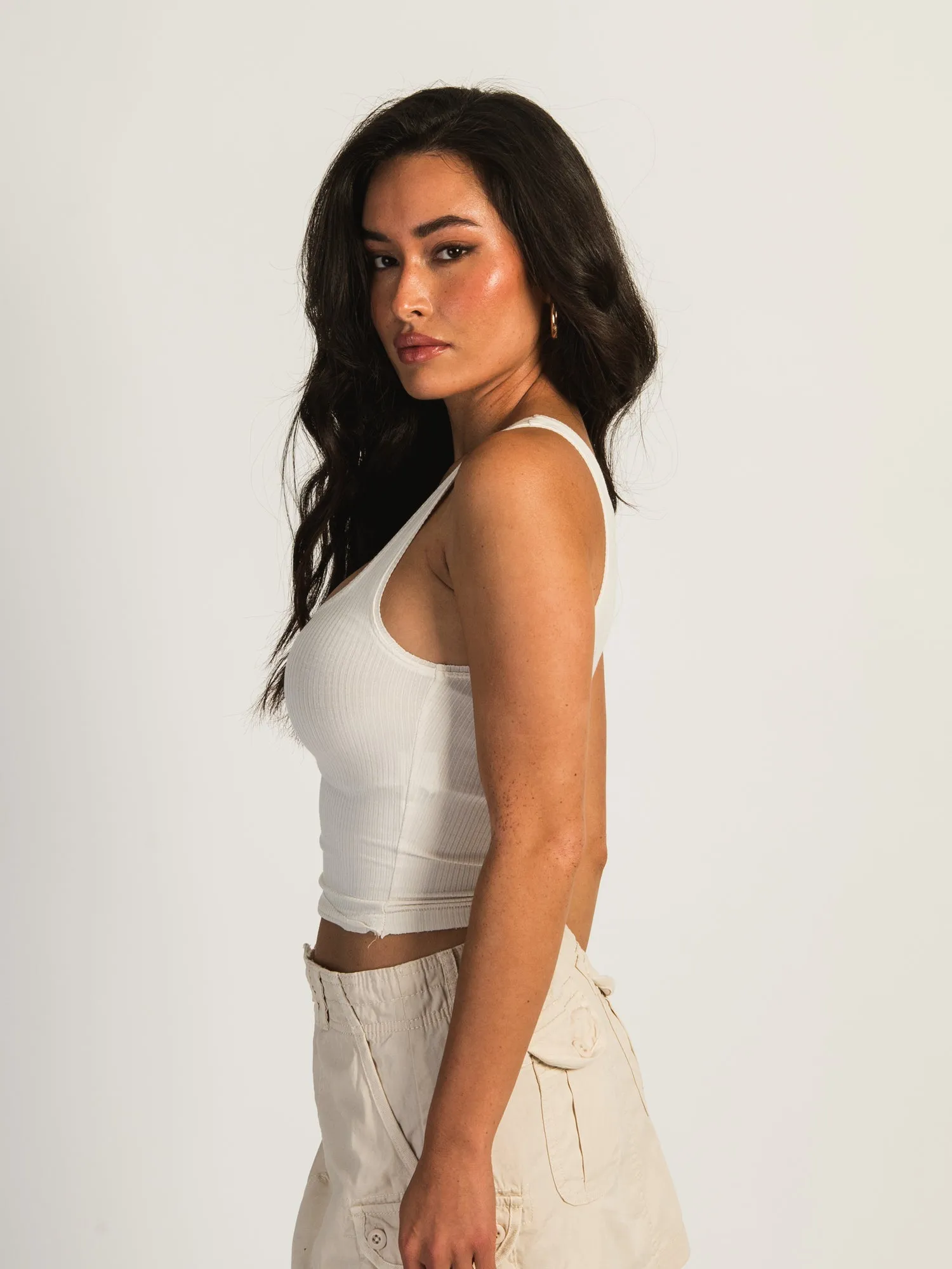 HARLOW LUCIE TANK - CREAM sold by Boathouse product image thumbnail 3