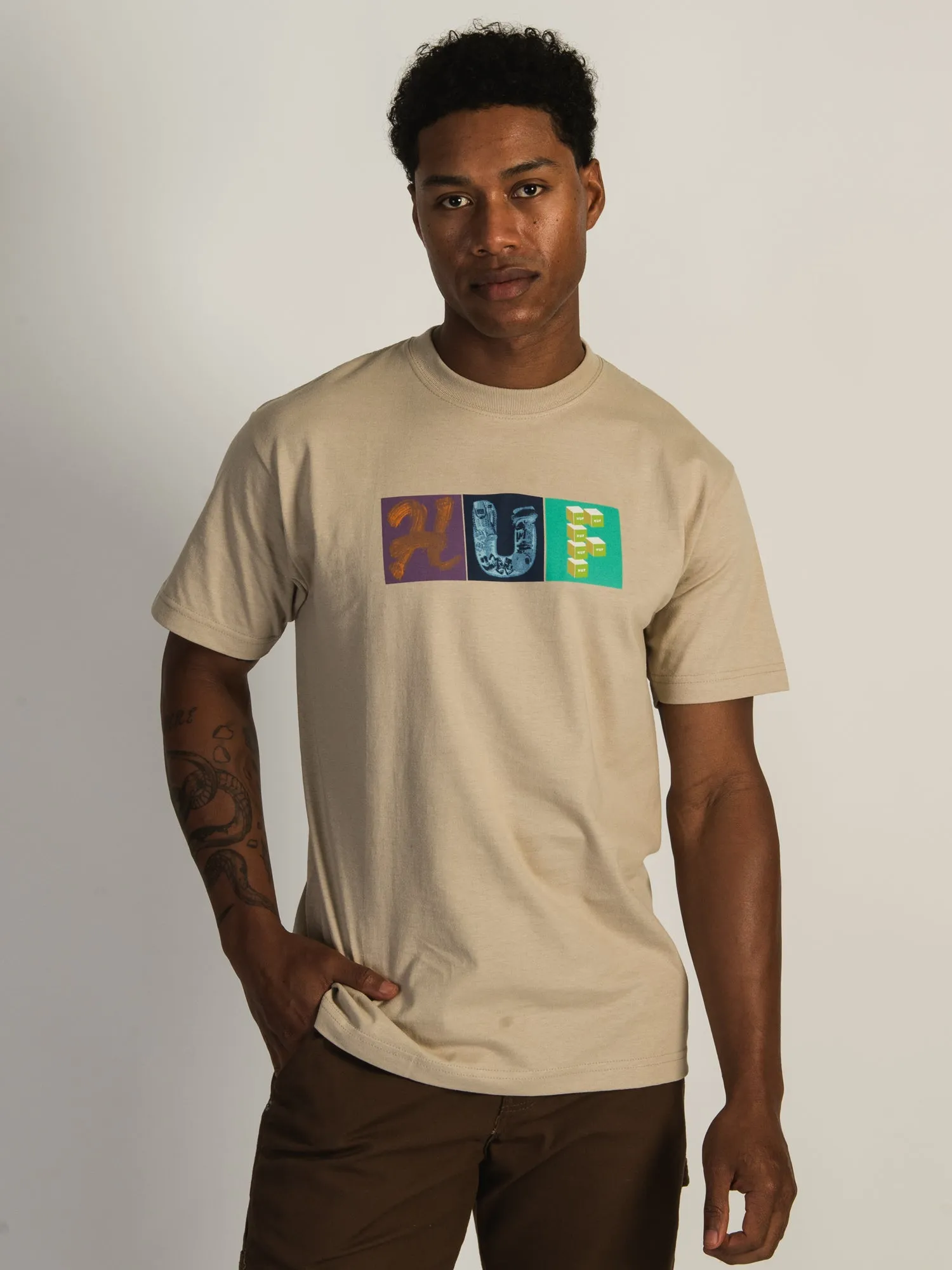 HUF THREEMIX T-SHIRT sold by Boathouse