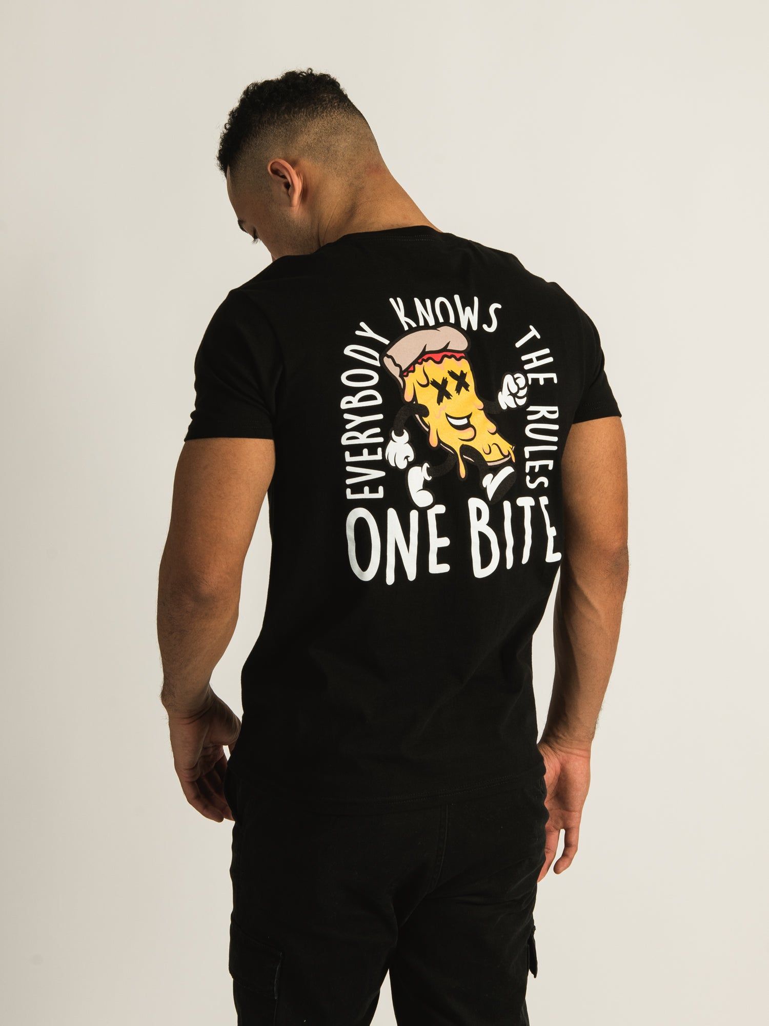 BARSTOOL SPORTS ONE BITE EVERYBODY KNOWS THE RULES TEE - CLEARANCE sold by Boathouse