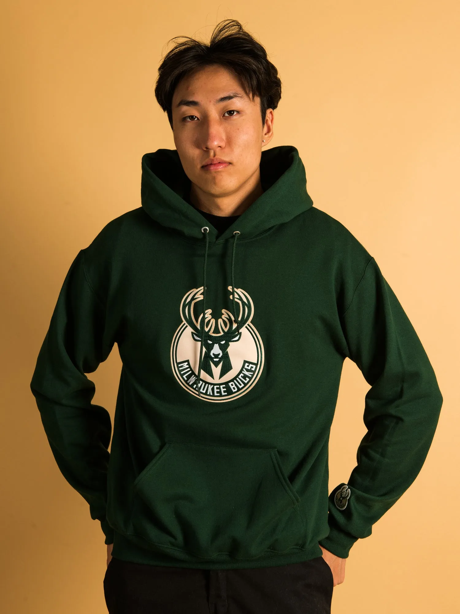 NBA MILWAUKEE BUCKS EMBROIDERED HOODIE sold by Boathouse product image thumbnail 3