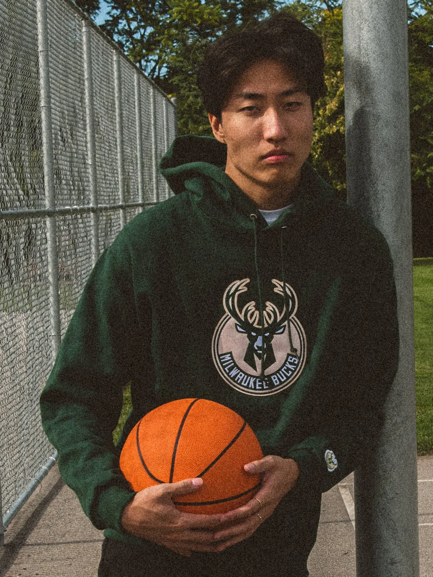 NBA MILWAUKEE BUCKS EMBROIDERED HOODIE sold by Boathouse