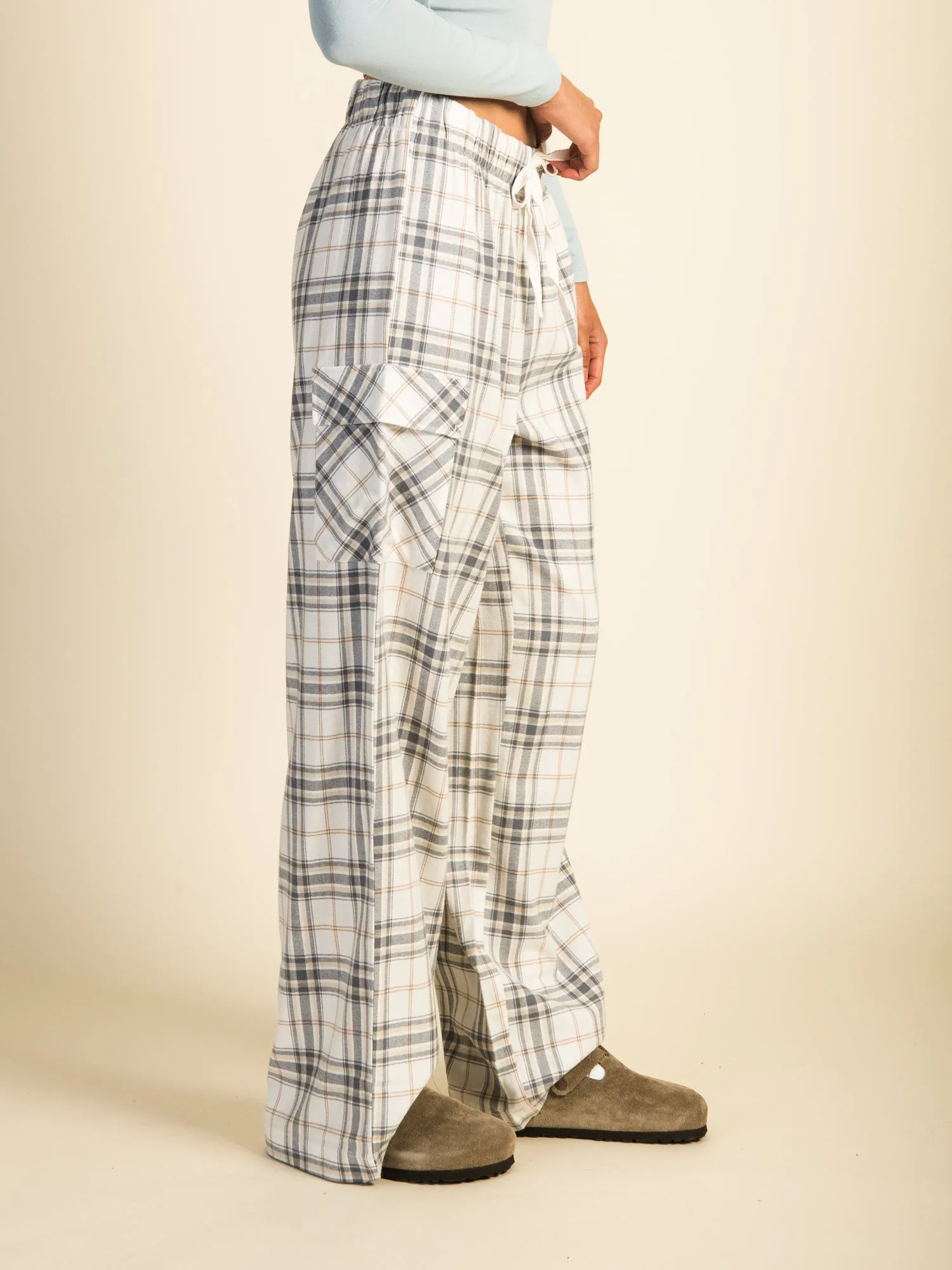 HARLOW KHLOE CARGO PANT - CREAM - CLEARANCE sold by Boathouse product image thumbnail 3