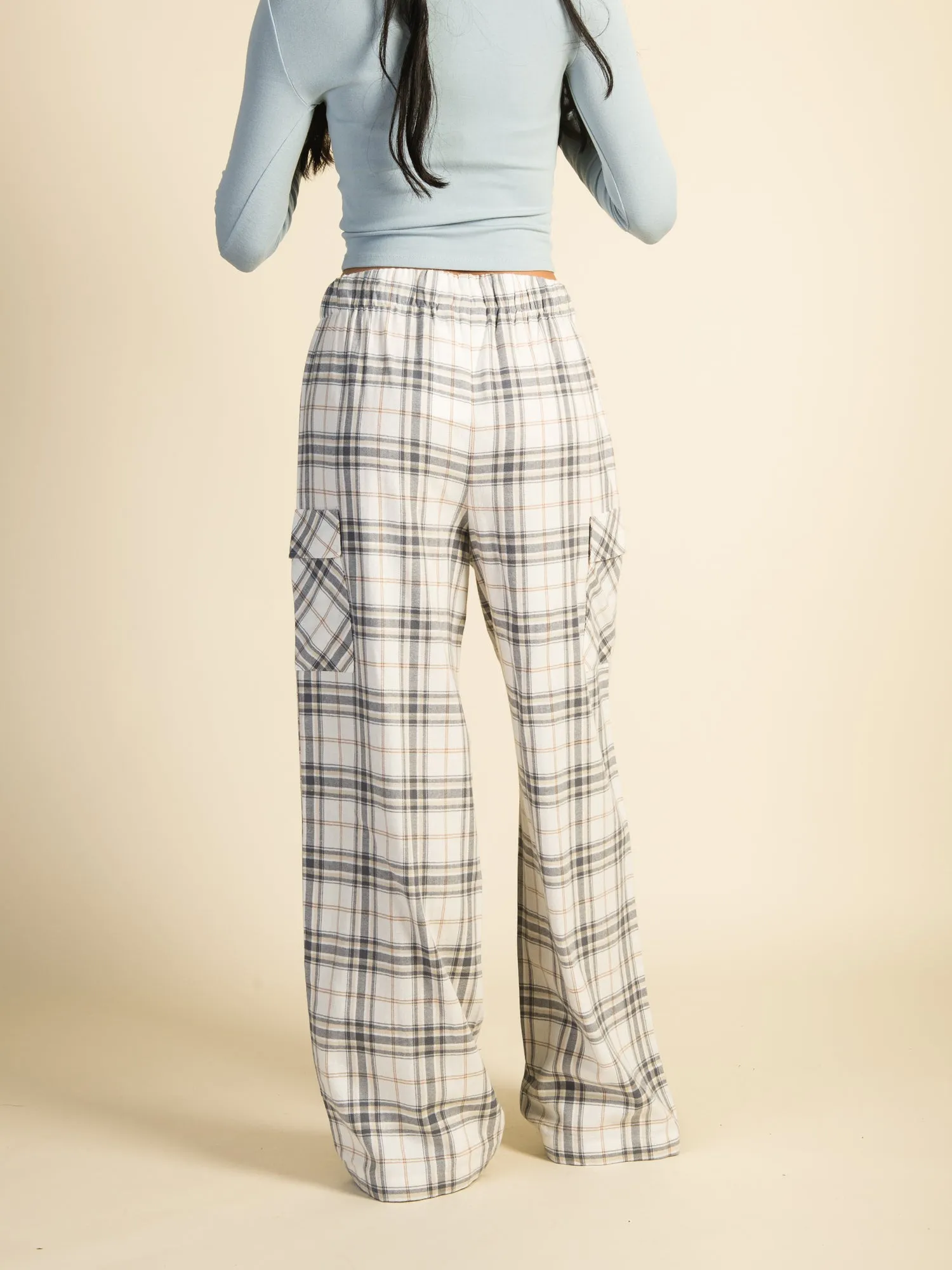 HARLOW KHLOE CARGO PANT - CREAM - CLEARANCE sold by Boathouse product image thumbnail 4