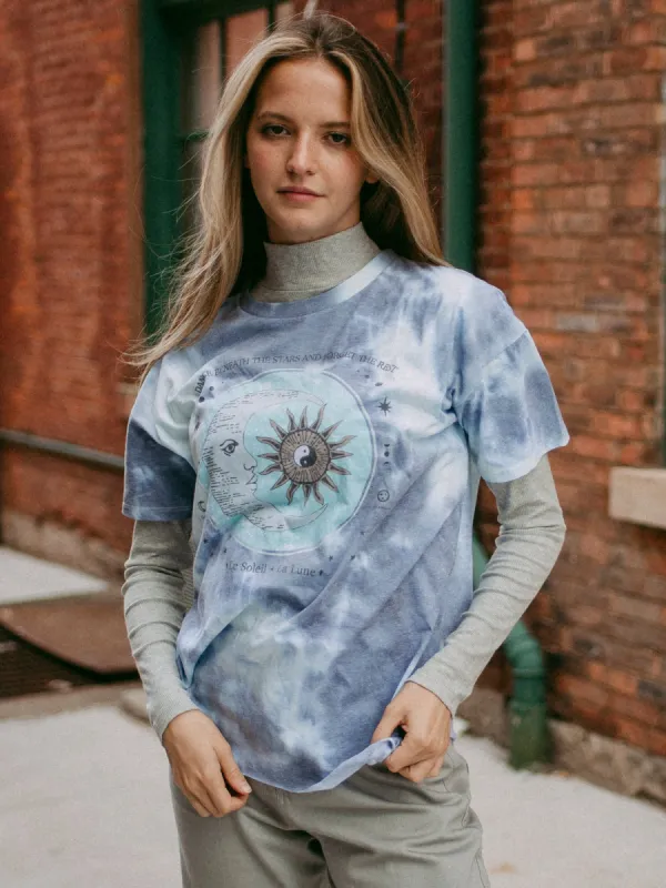 HARLOW BOYFRIEND TEE SCREEN PRINT - CLEARANCE sold by Boathouse