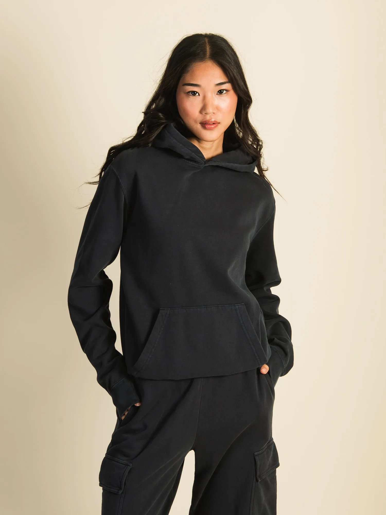 HARLOW HARLEY OVERSIZED BOYFRIEND HOODIE - NAVY sold by Boathouse
