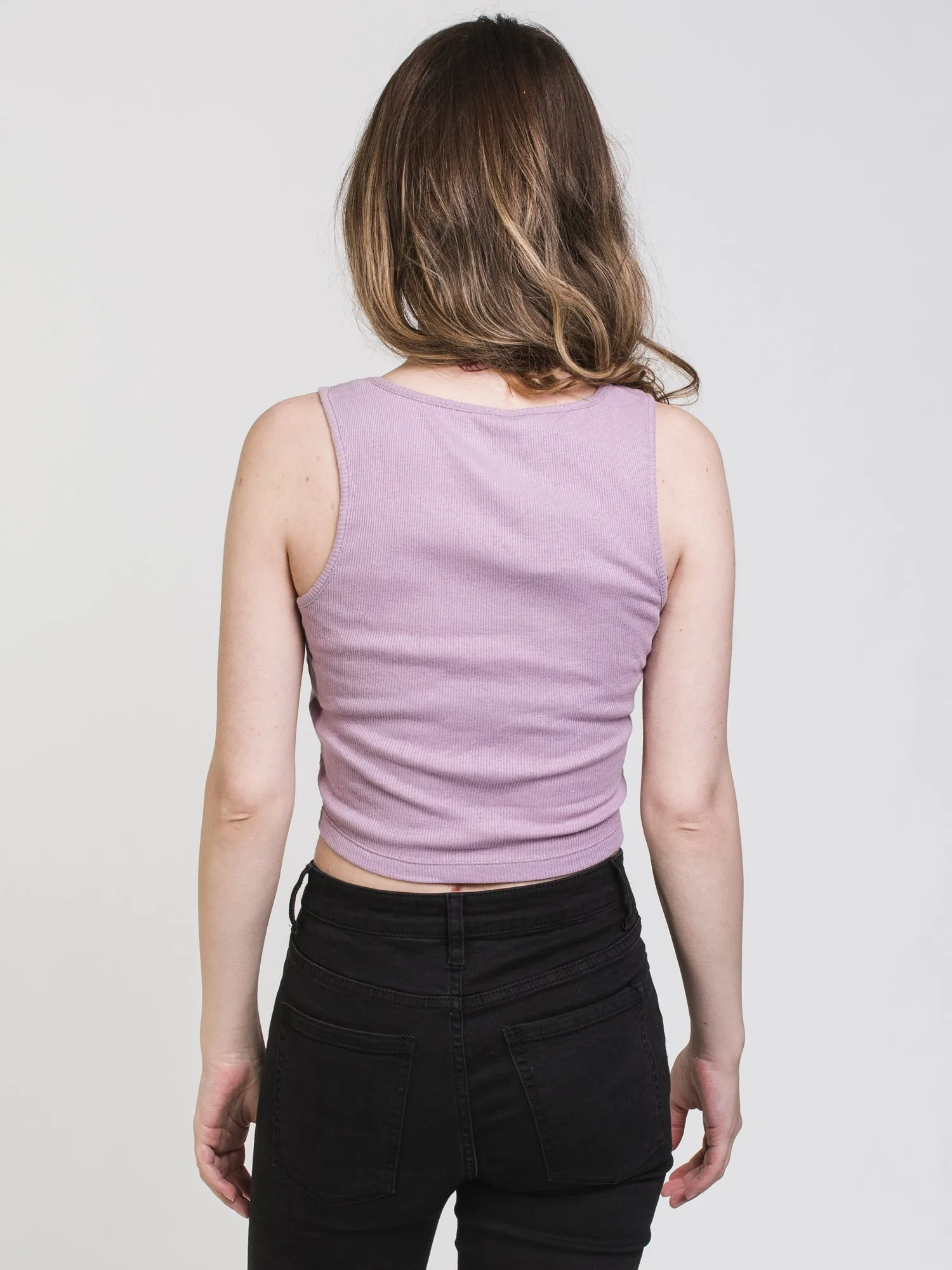 HARLOW EVERLY RIB TWIST TANK - CLEARANCE sold by Boathouse product image thumbnail 2